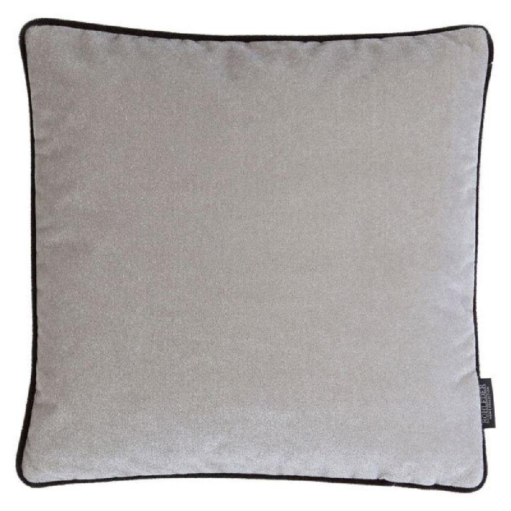 ROHLEDER Kissenhülle Kissenhülle Samt Big Cloud Brillant Grau (50x50cm)