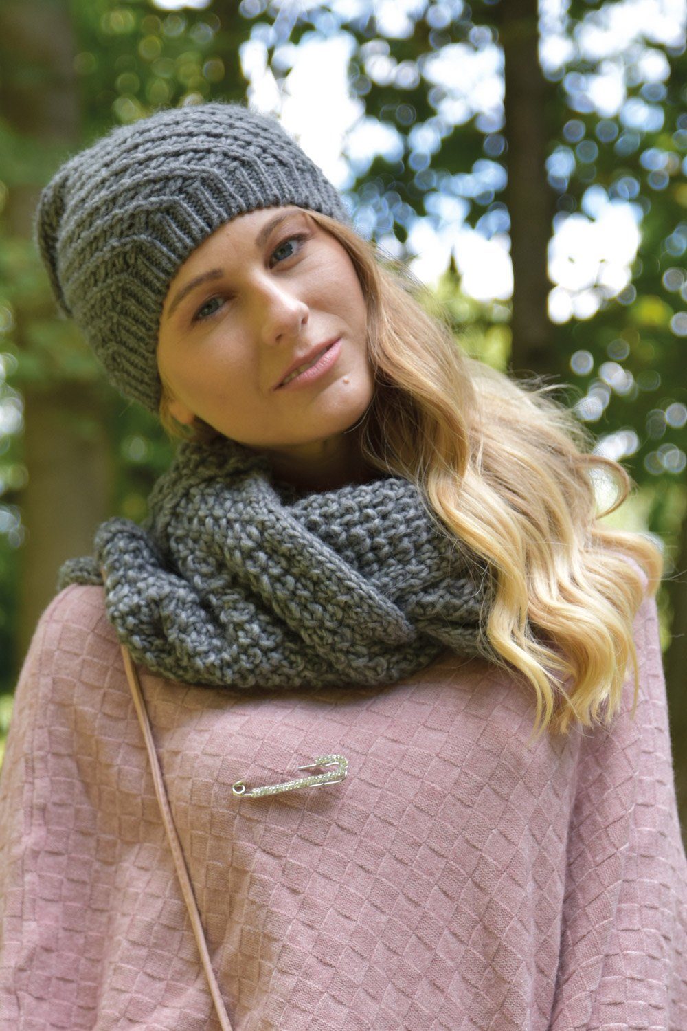 styleBREAKER Strickschal Grobstrick Loop Schal, (1-St)