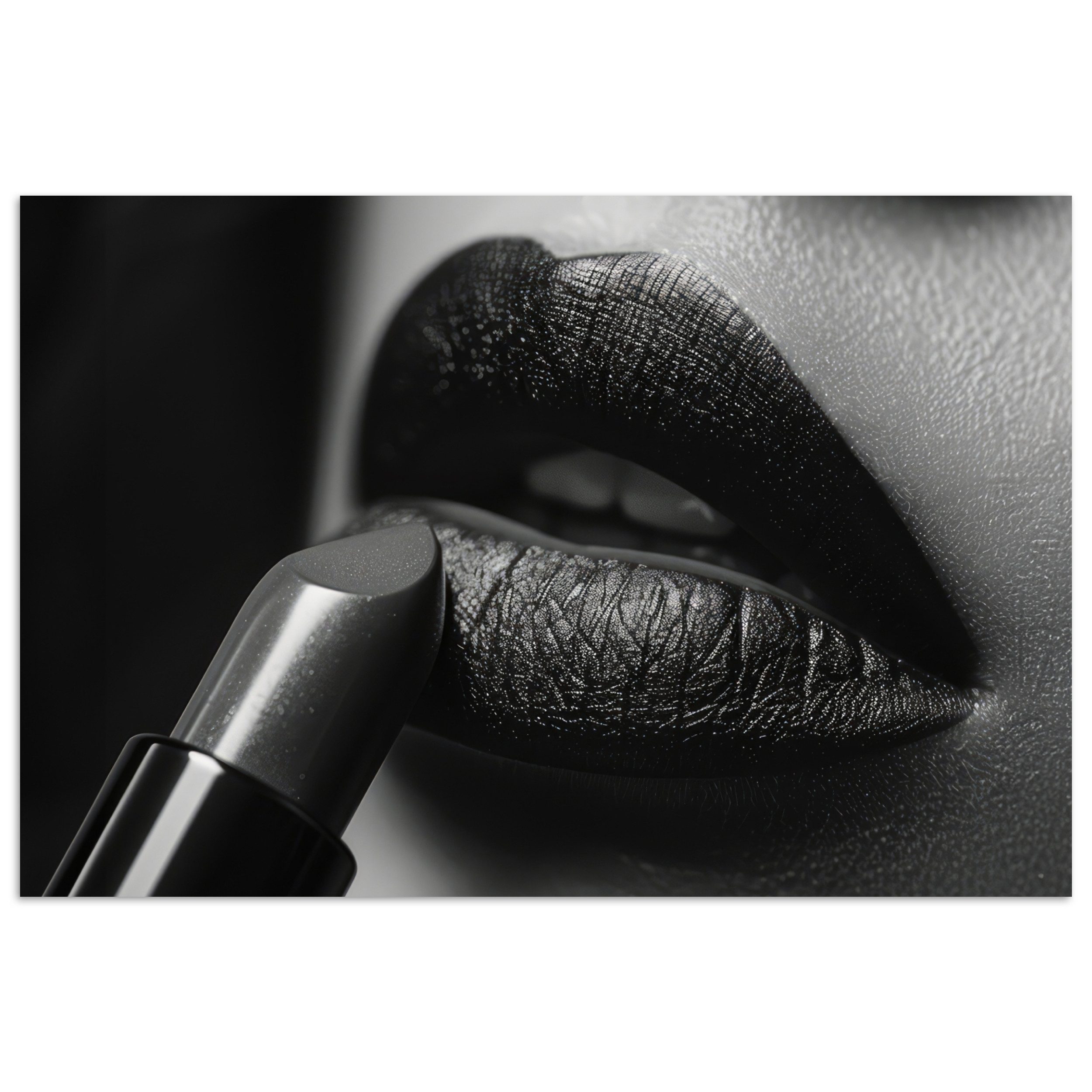 MuchoWow Poster Frau - Lippenstift - günstig online kaufen
