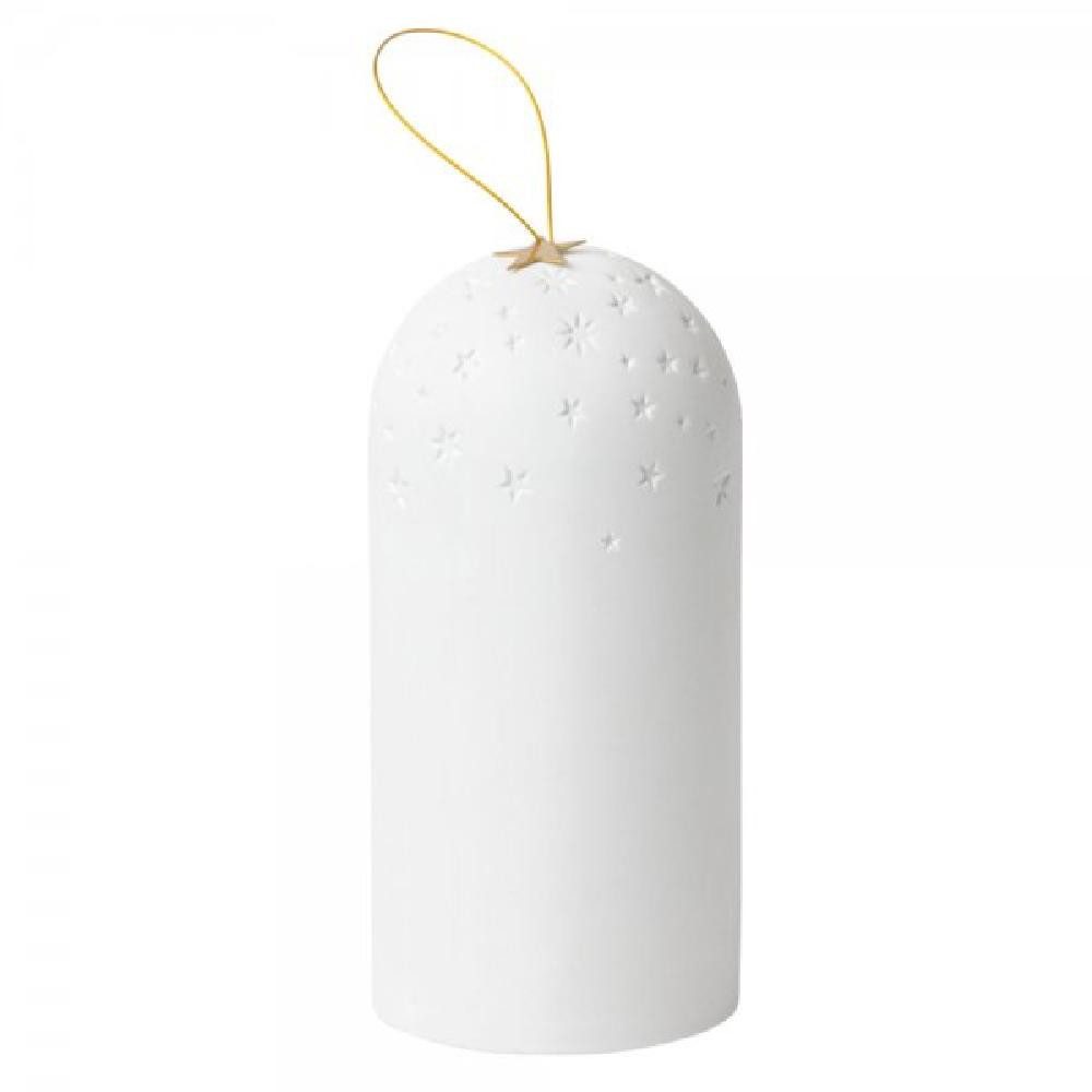 Räder Windlicht Design LED Porzellanlampe Sternchen (20x10cm)