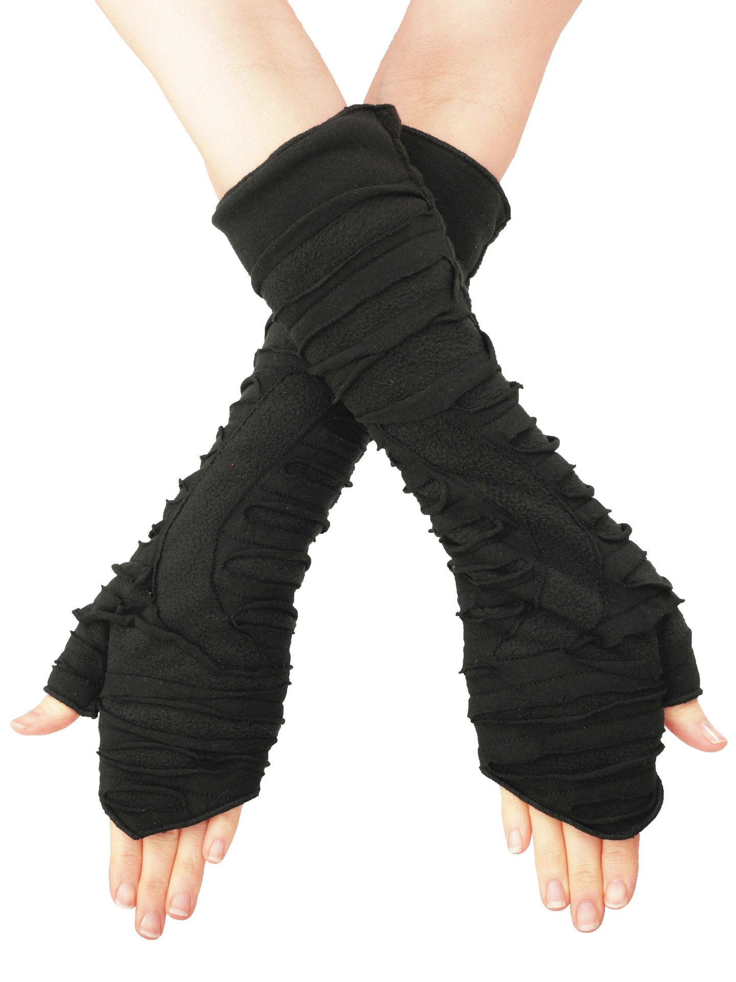 PUREWONDER Armstulpen Handstulpen für warme Gelenke, Pulswärmer hw23 Schwar günstig online kaufen