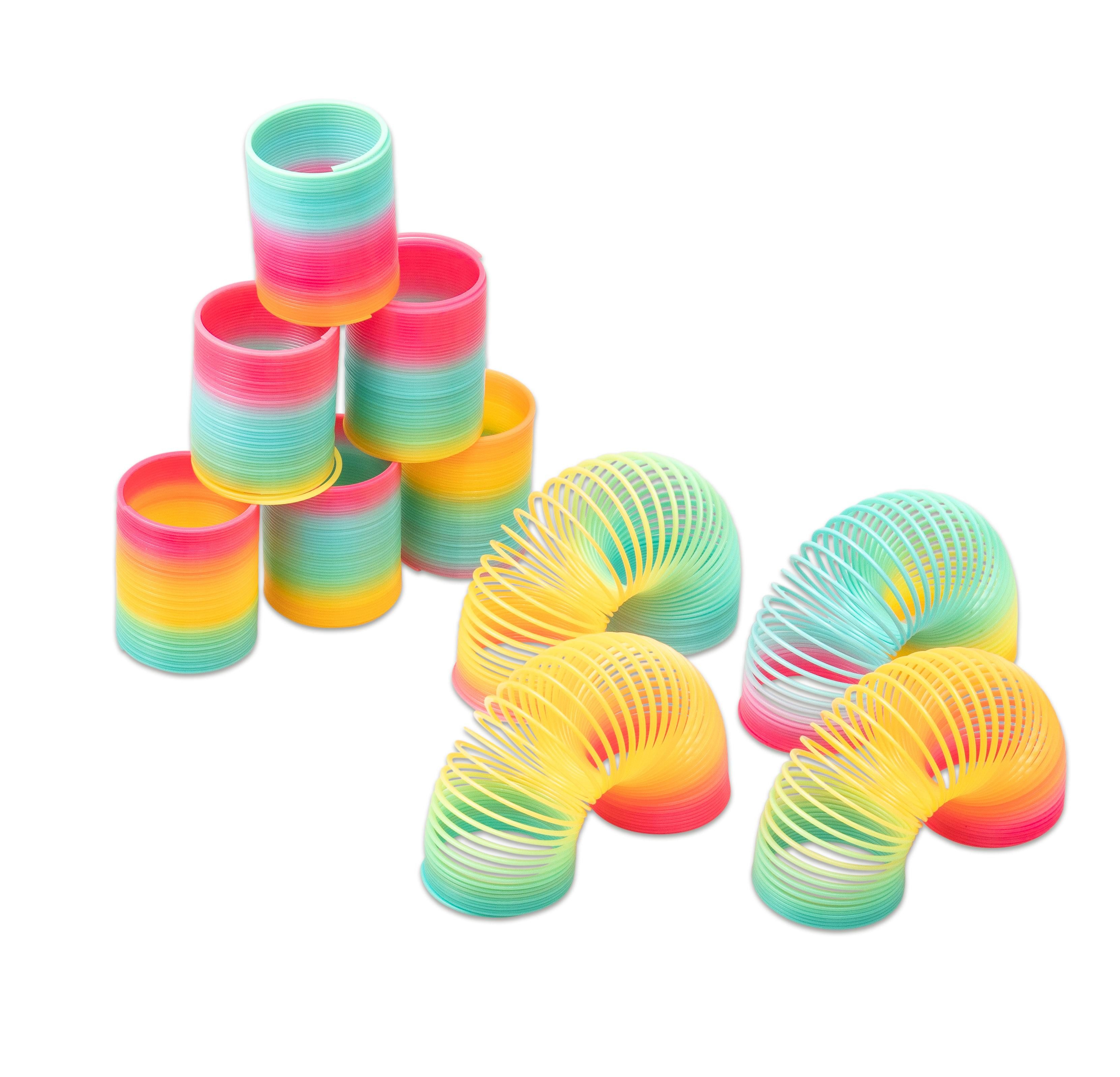 Betzold Lernspielzeug Regenbogenspirale Treppenläufer, 10 Stück
