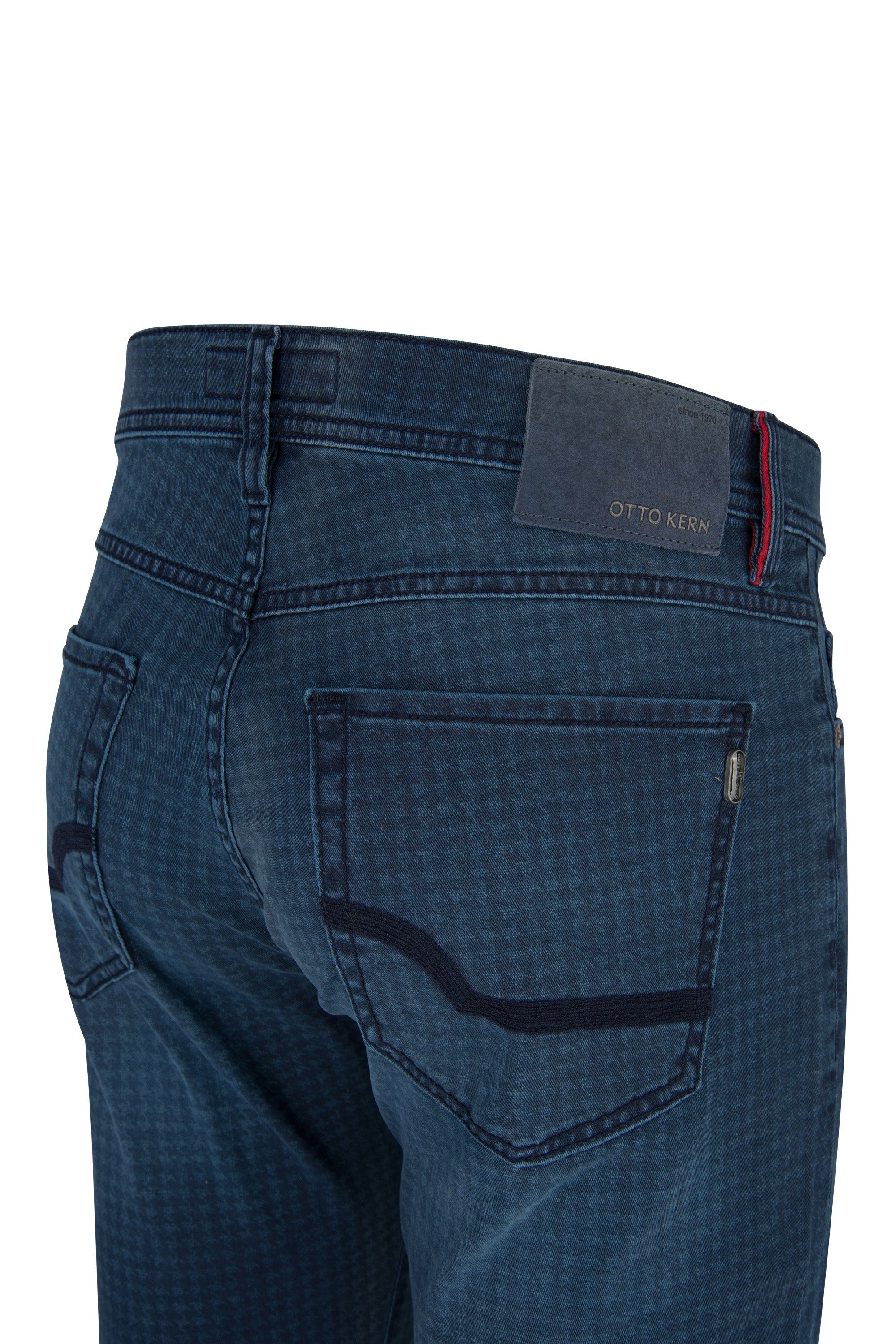 Herren Jeans Otto Kern 5-Pocket-Jeans OTTO KERN JOHN blue used patterned 67042 6700.6822