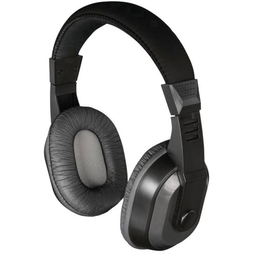 regelbar, Ear, Kabel Over-Ear-Kopfhörer Kabel (Schwarz), langes Regelbare Thomson Lautstärke Lautstärke HiFi am Over Kopfhörer extra TV