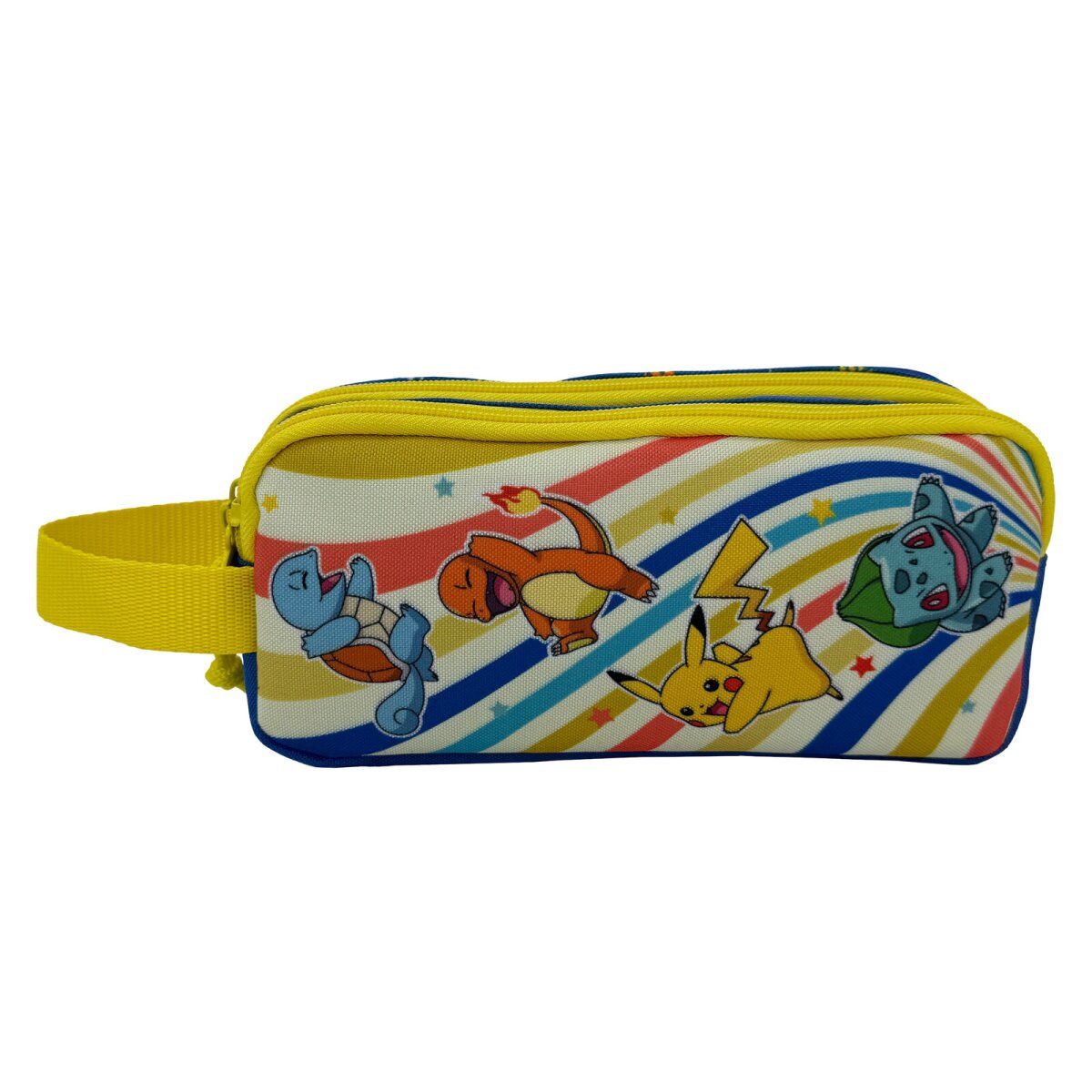 POKÉMON Federmäppchen Pokémon Federmäppchen mit zwei Fächern Federmappe mit Reißverschluss