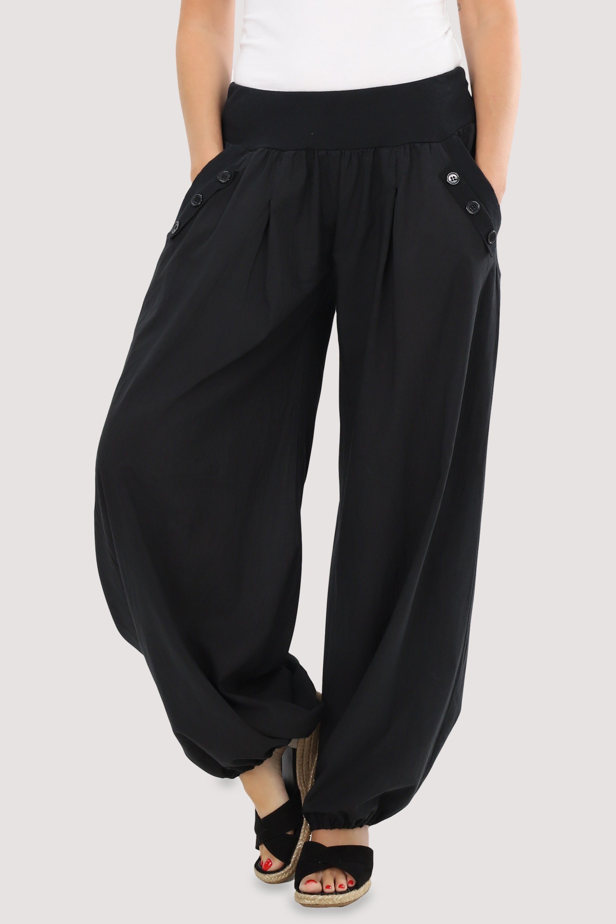 malito more than fashion Haremshose 23245P Sommer Aladinhose Freizeithose l günstig online kaufen
