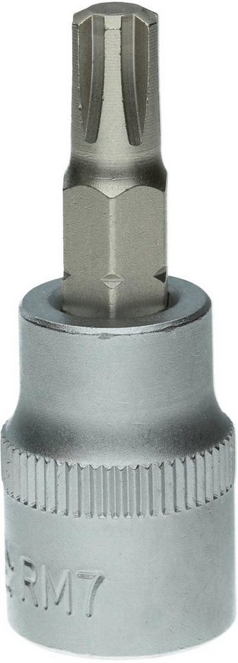 Thumbnail - KS Tools Bohrer- und Bitset 3/8" Bit-Stecknuss für RIBE®-Schrauben, M7, Länge 48 mm