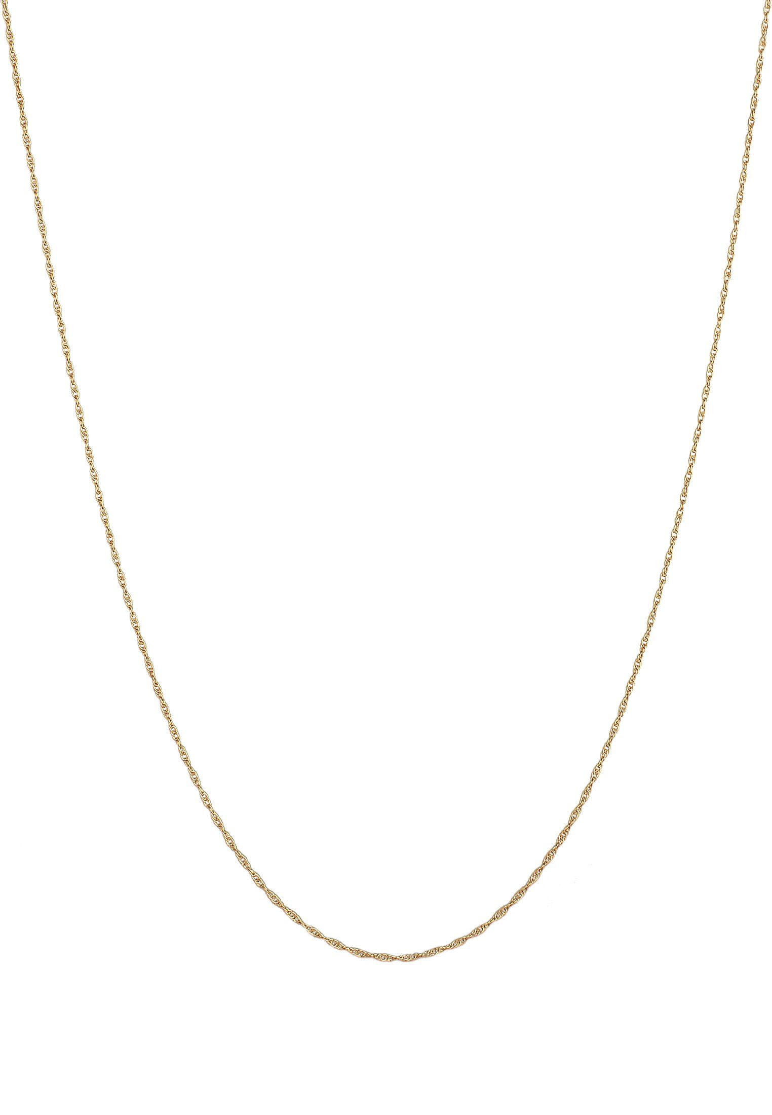 Kuzzoi Silberkette Basic Gedrehte Gliederkette 925 Silber