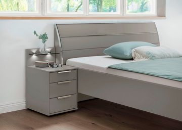 WIEMANN Futonbett Monaco, 4-fache Liegehöhenverstellung, mit stilvollem Holzkopfteil, Made in Germany