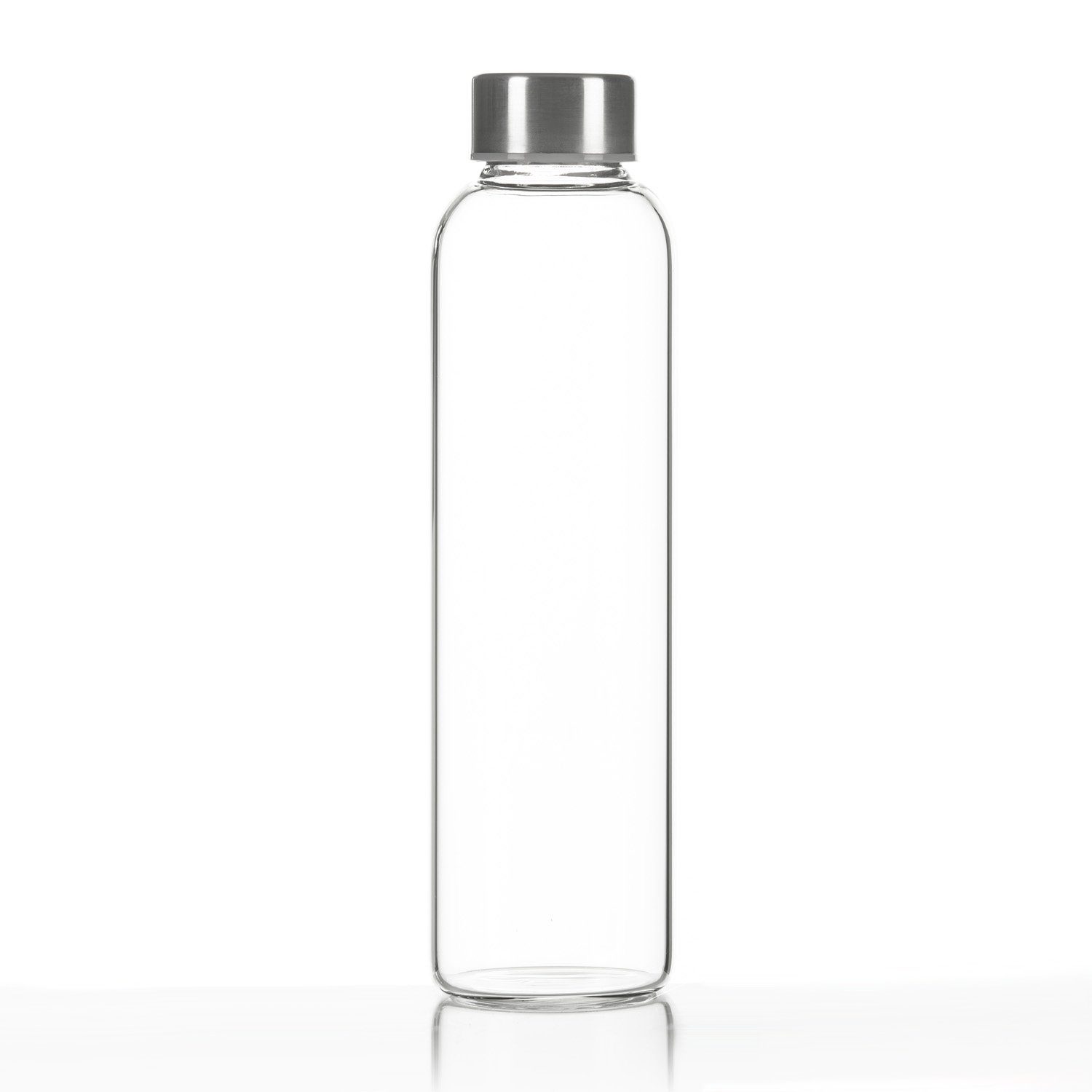 Dimono Trinkflasche Flasche Sleeve, ml Glas Wasserflasche ca. mit 600 Blau aus