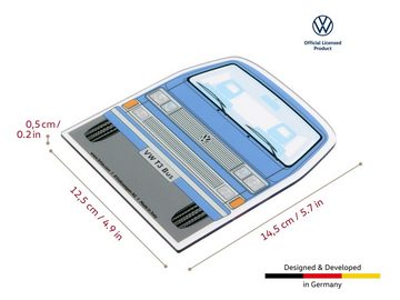 VW Collection by BRISA Eiskratzer Volkswagen Eisschaber aus Polycarbonat Autozubehör im VW T3 Bulli Design