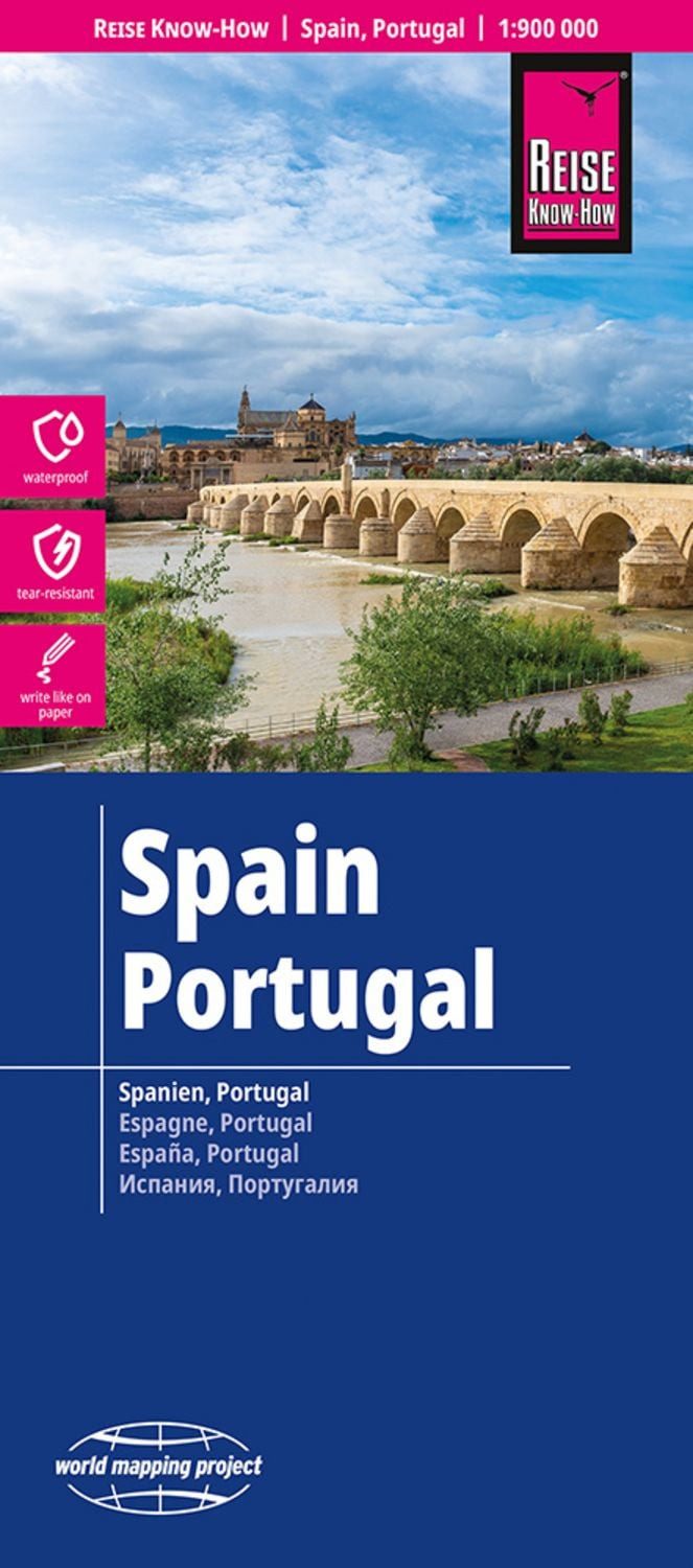 Reise Know-How Landkarte Spanien, Portugal, Spain, Portugal (1:900.00 / diverse