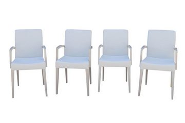 JVmoebel Stuhl Modern Esszimmer Stühle Gruppe Lehnstuhl Garnitur Stuhl 4x Sofort Neu
