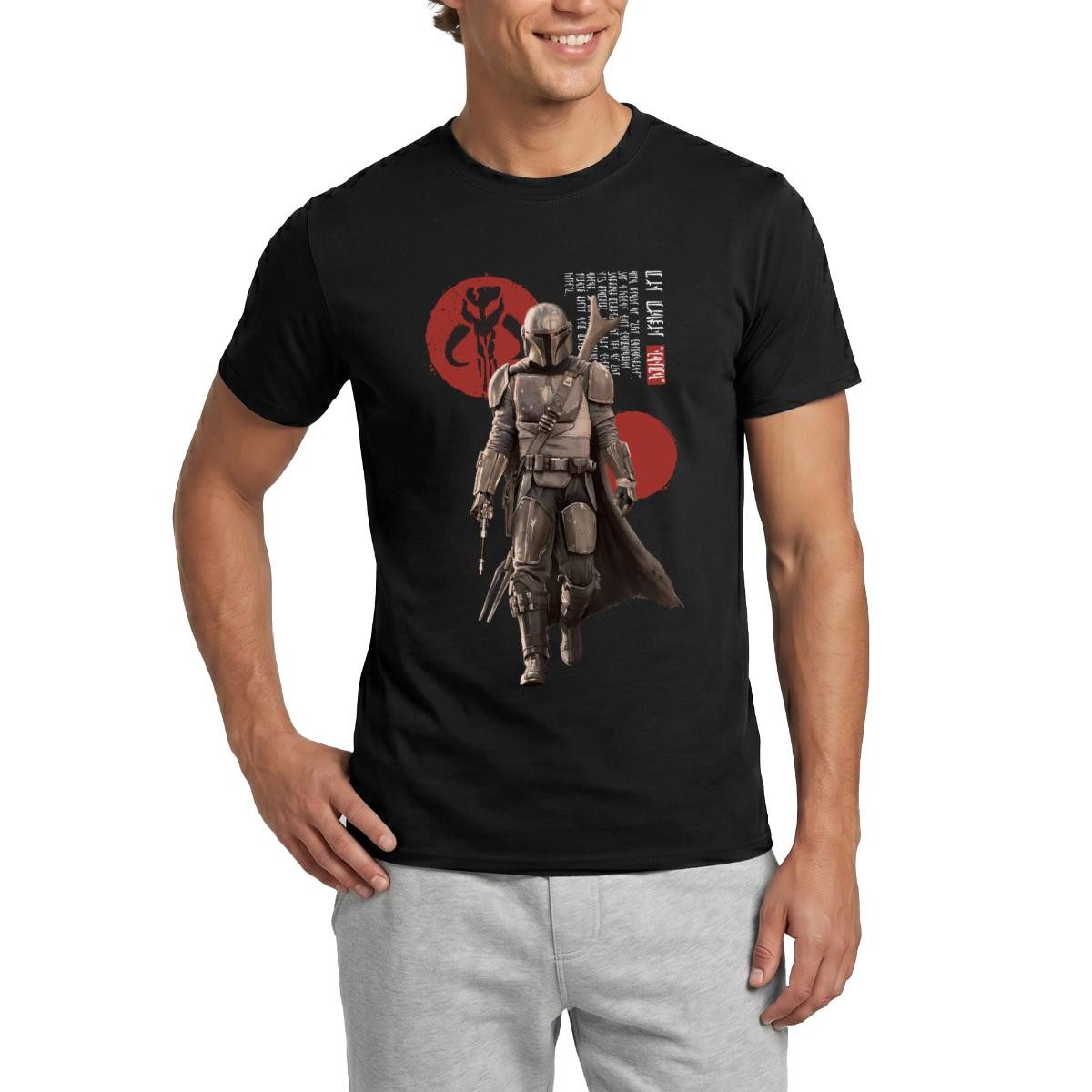 T-Shirt Star Wars: Mandalorian Zeichen Männer T-Shirt