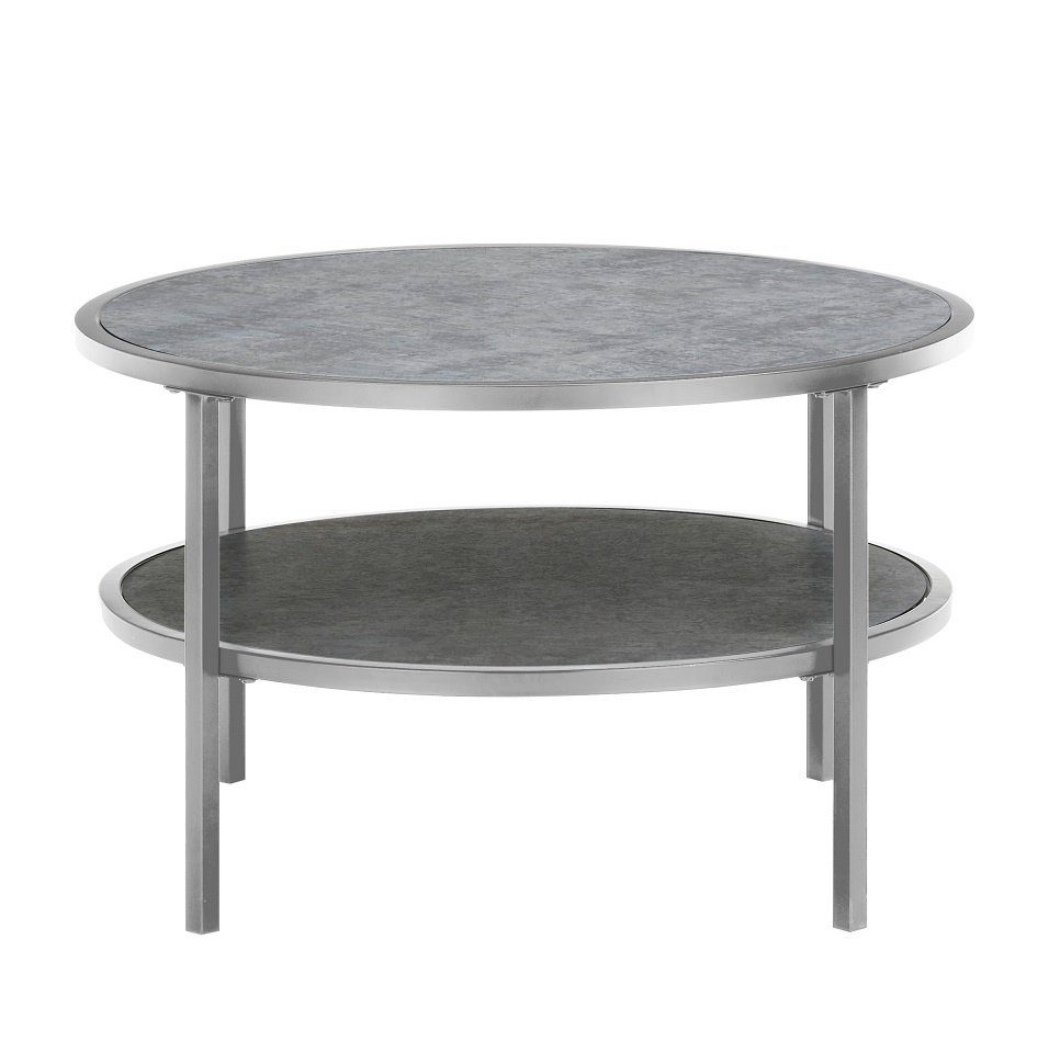 furniture Couchtisch grau rund, (no-Set) Orinoco, MCA Couchtisch Ø75,