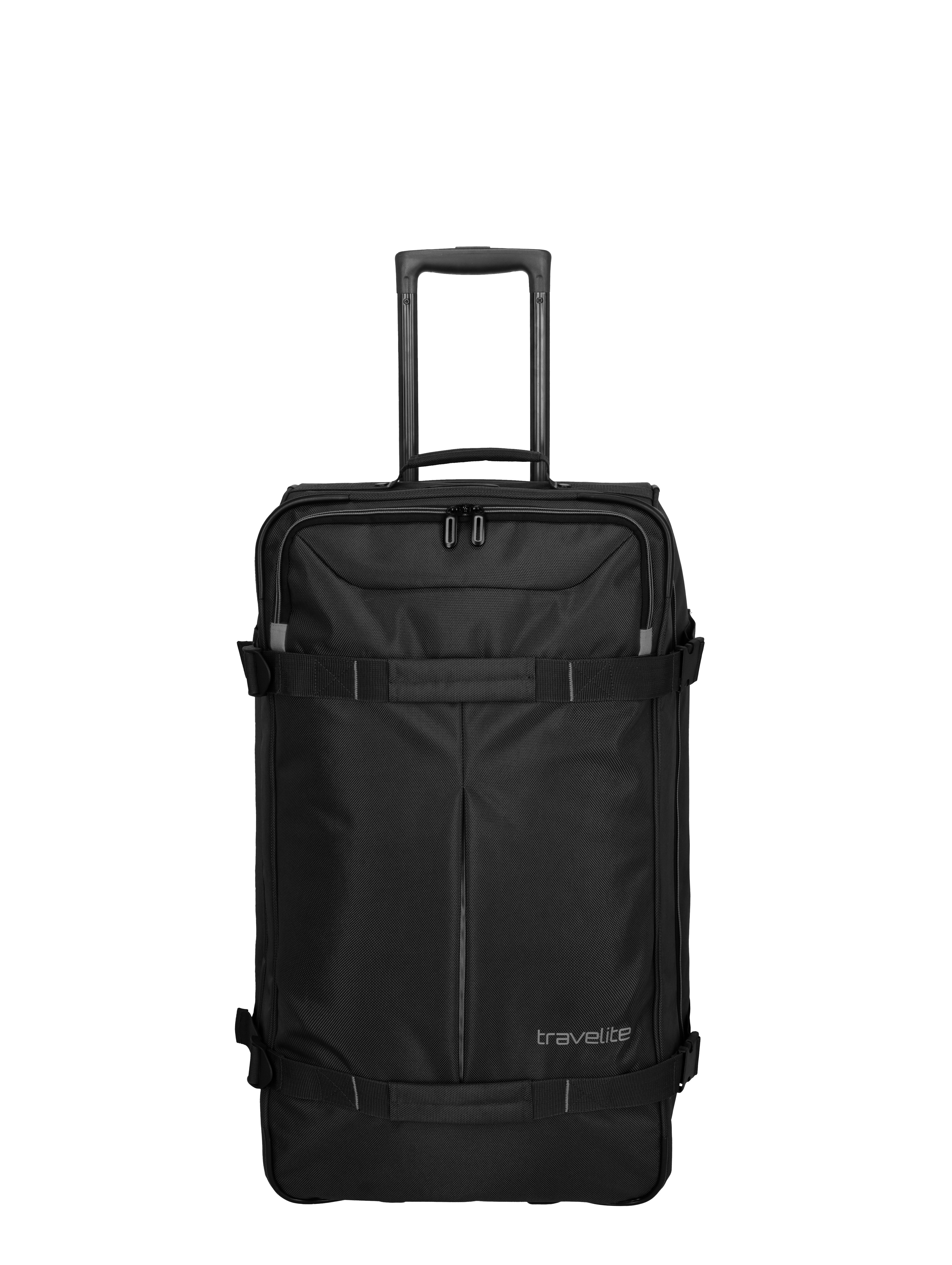 travelite Reisetasche Travelite TARIFA Rollenreisetasche, Schwarz