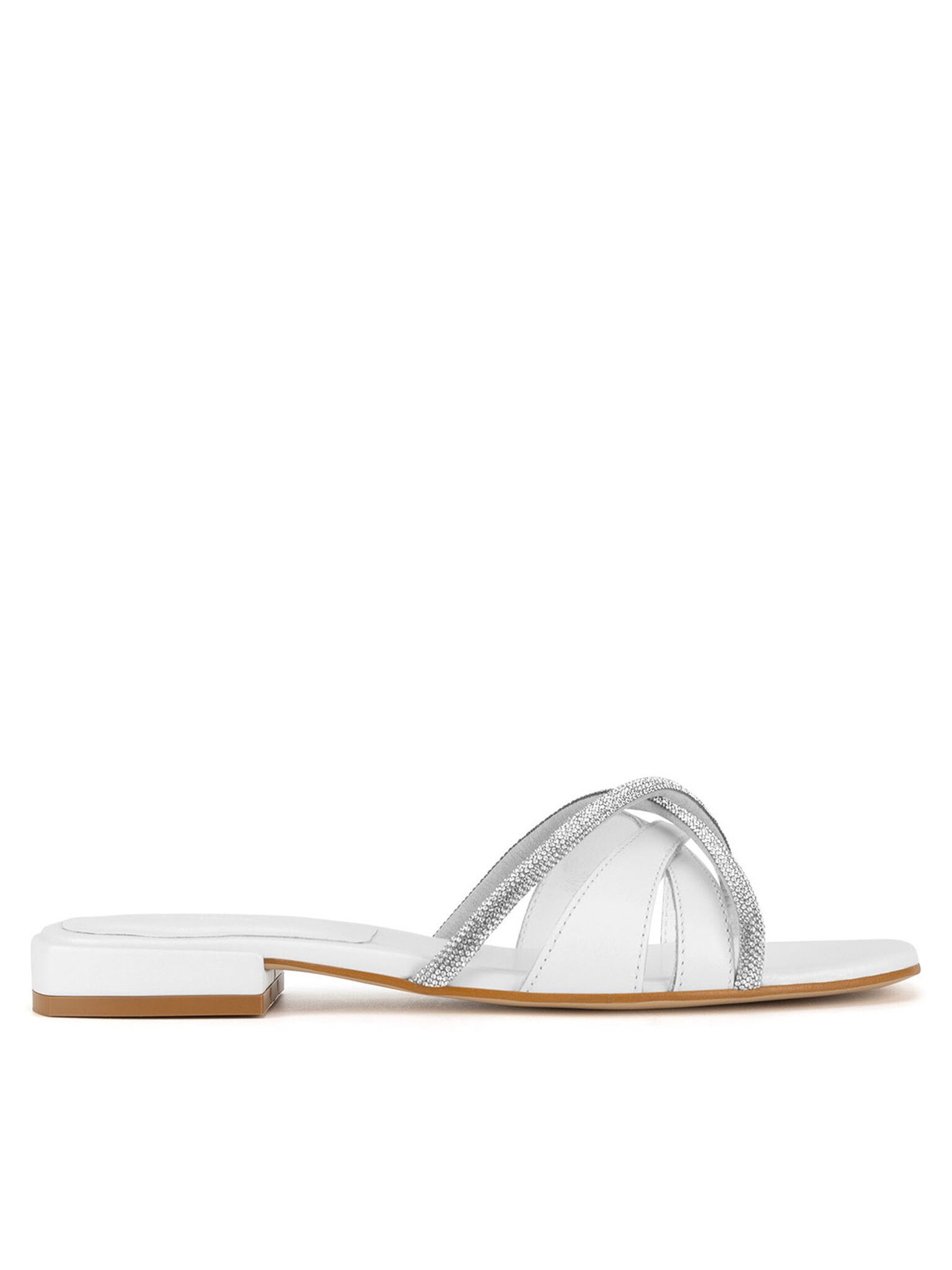 Badura Badura Damen Flip-Flops Weiß AGATA-21463PE Badepantolette