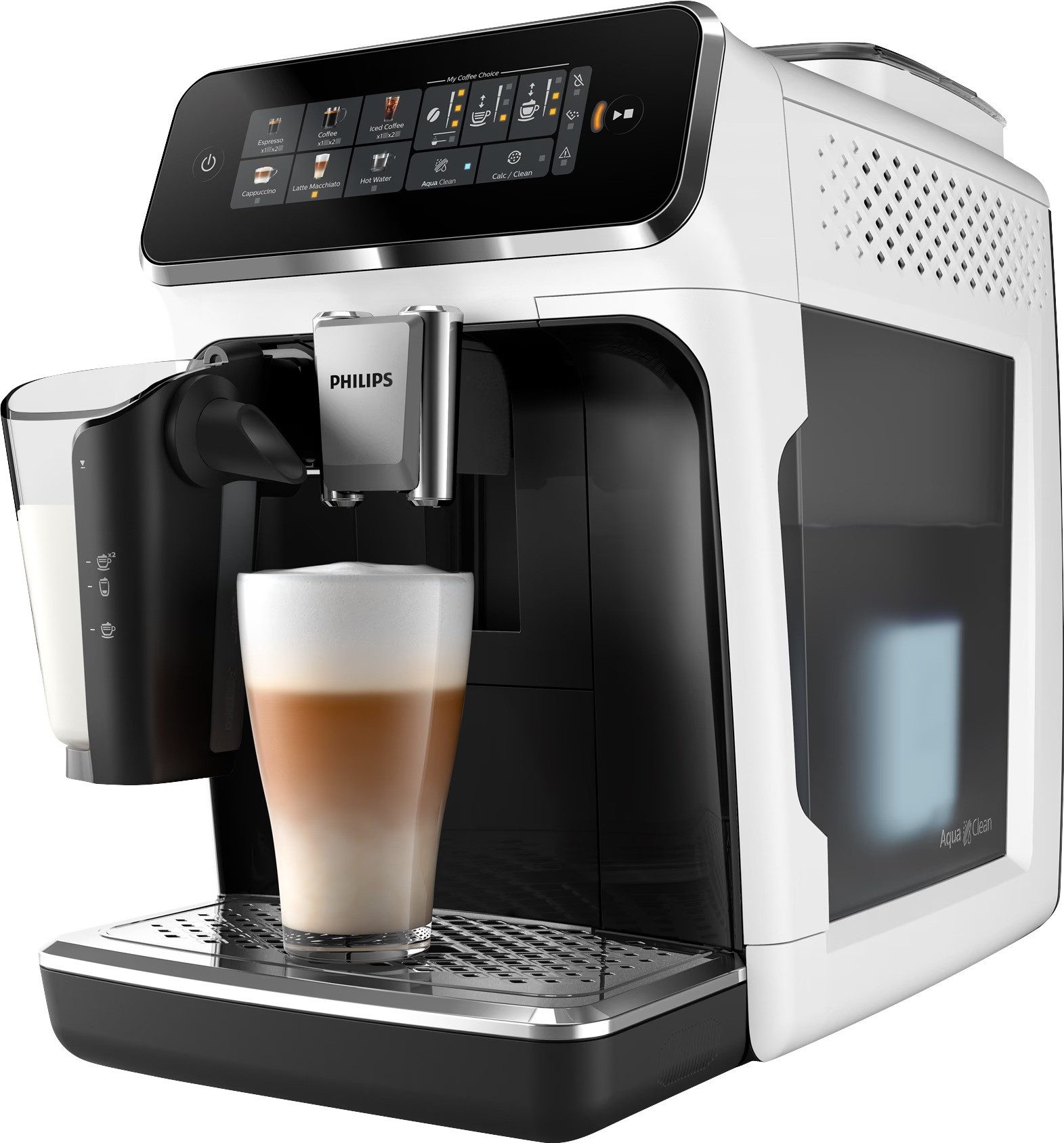 Philips Kaffeevollautomat EP3343/50, LatteGo Milchsystem 6 Getränke 15 Bar