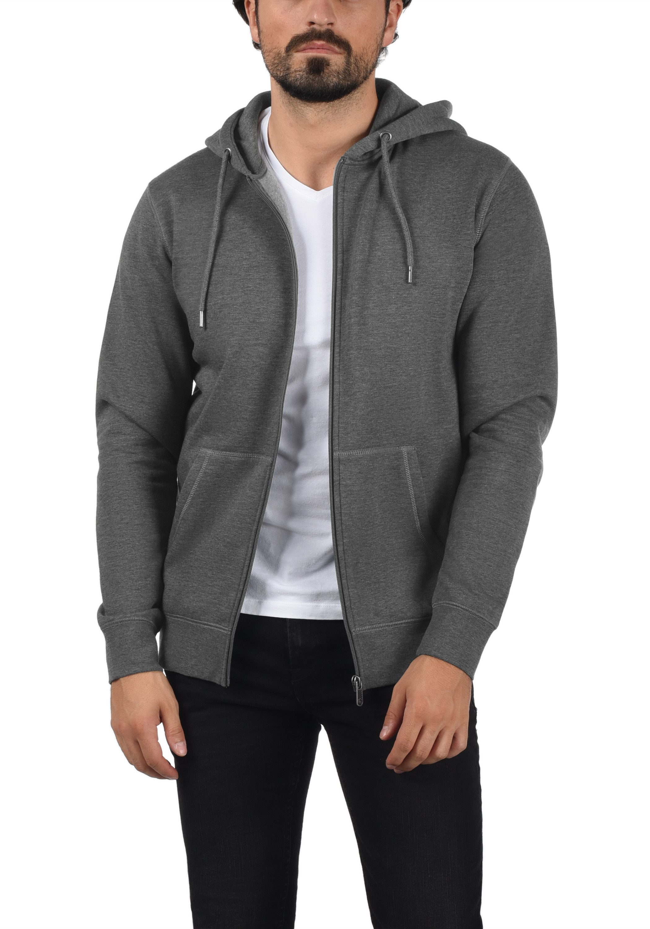 !Solid Kapuzensweatjacke SDBerti Zip-Hood Sweatshirtjacke mit weicher Fleece-Innenseite
