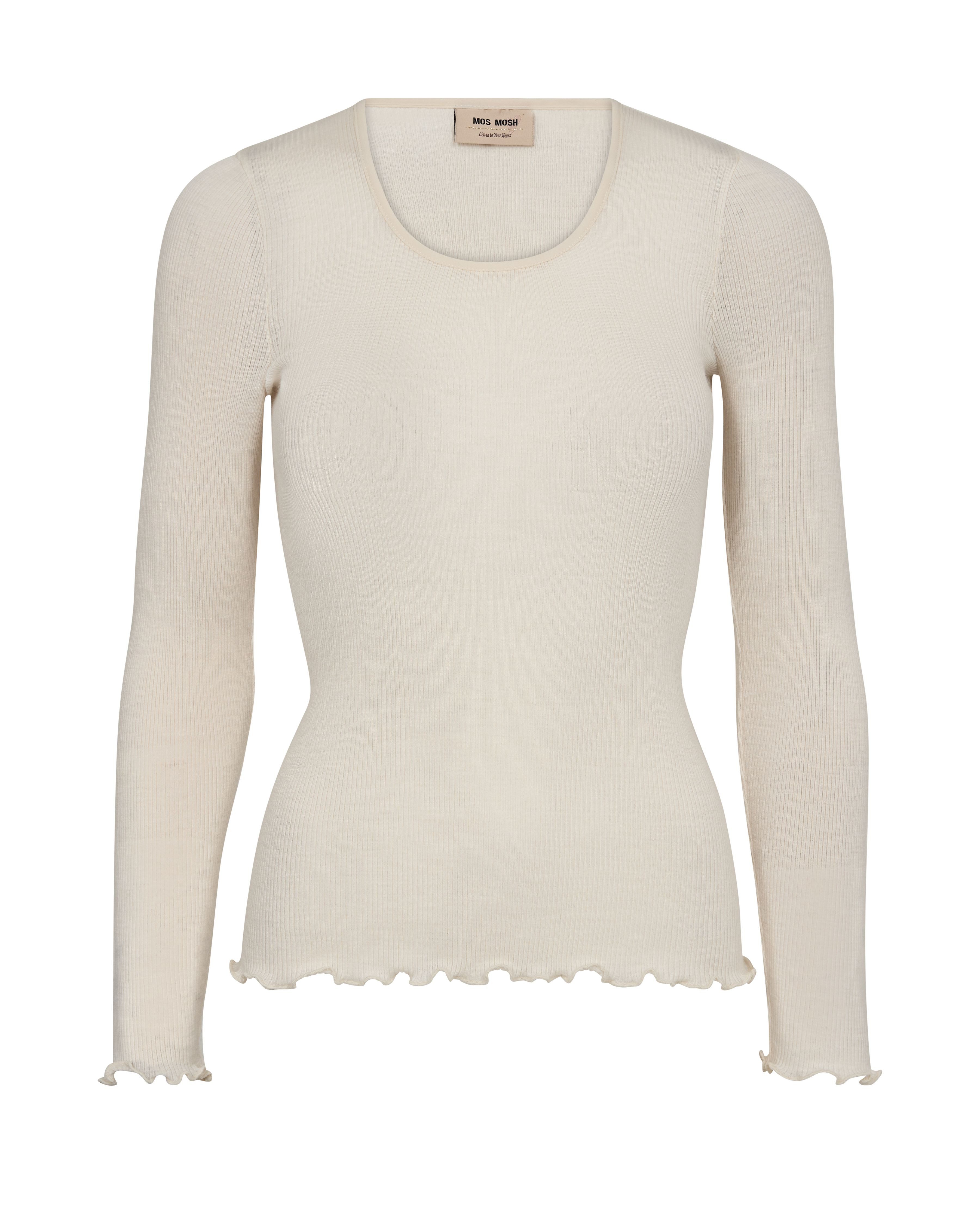 Mos Mosh Langarmshirt MMElaine O-LS Seamless günstig online kaufen