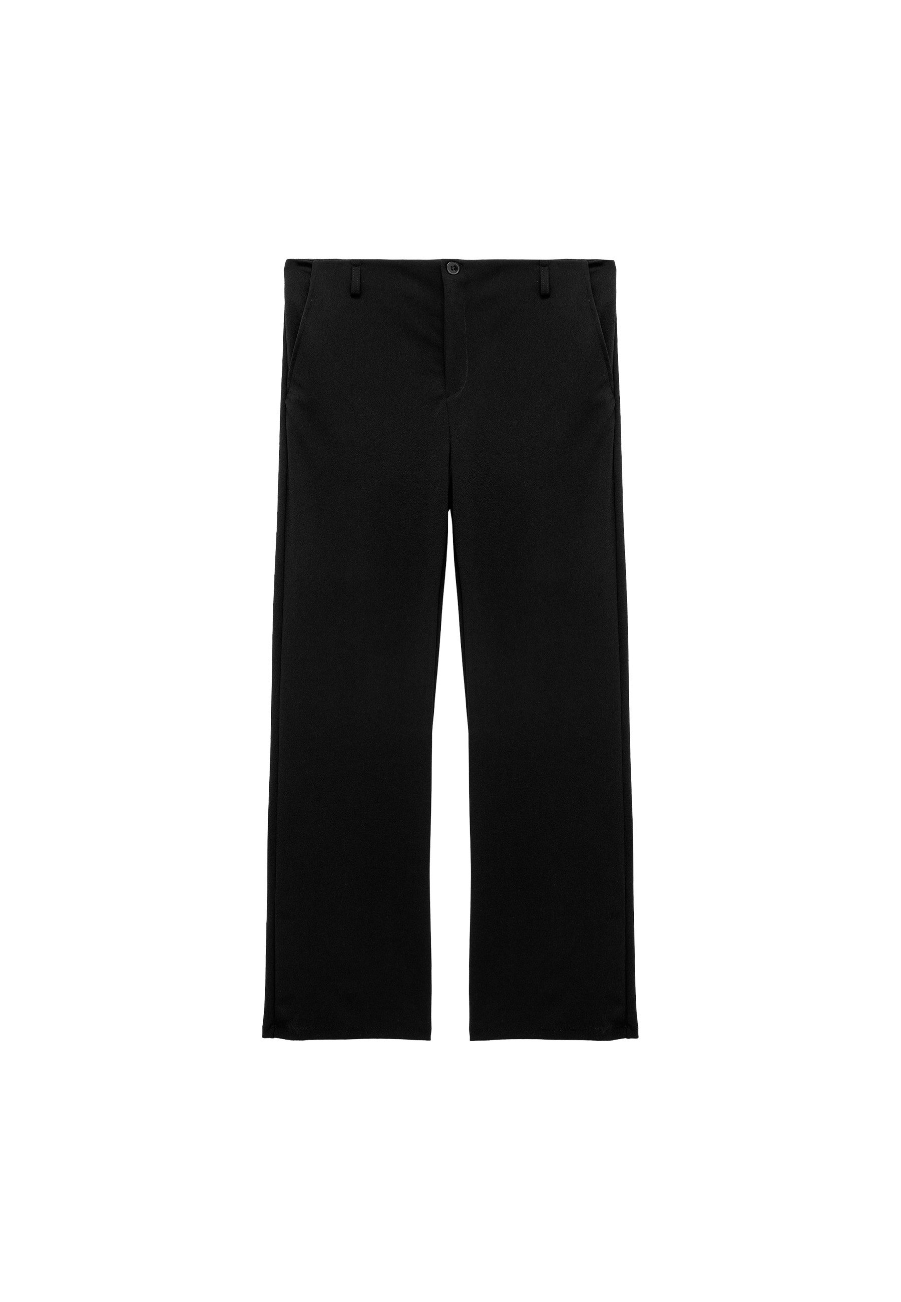 Koton Stoffhose Koton Scuba-Stoff Straight Fit Hose