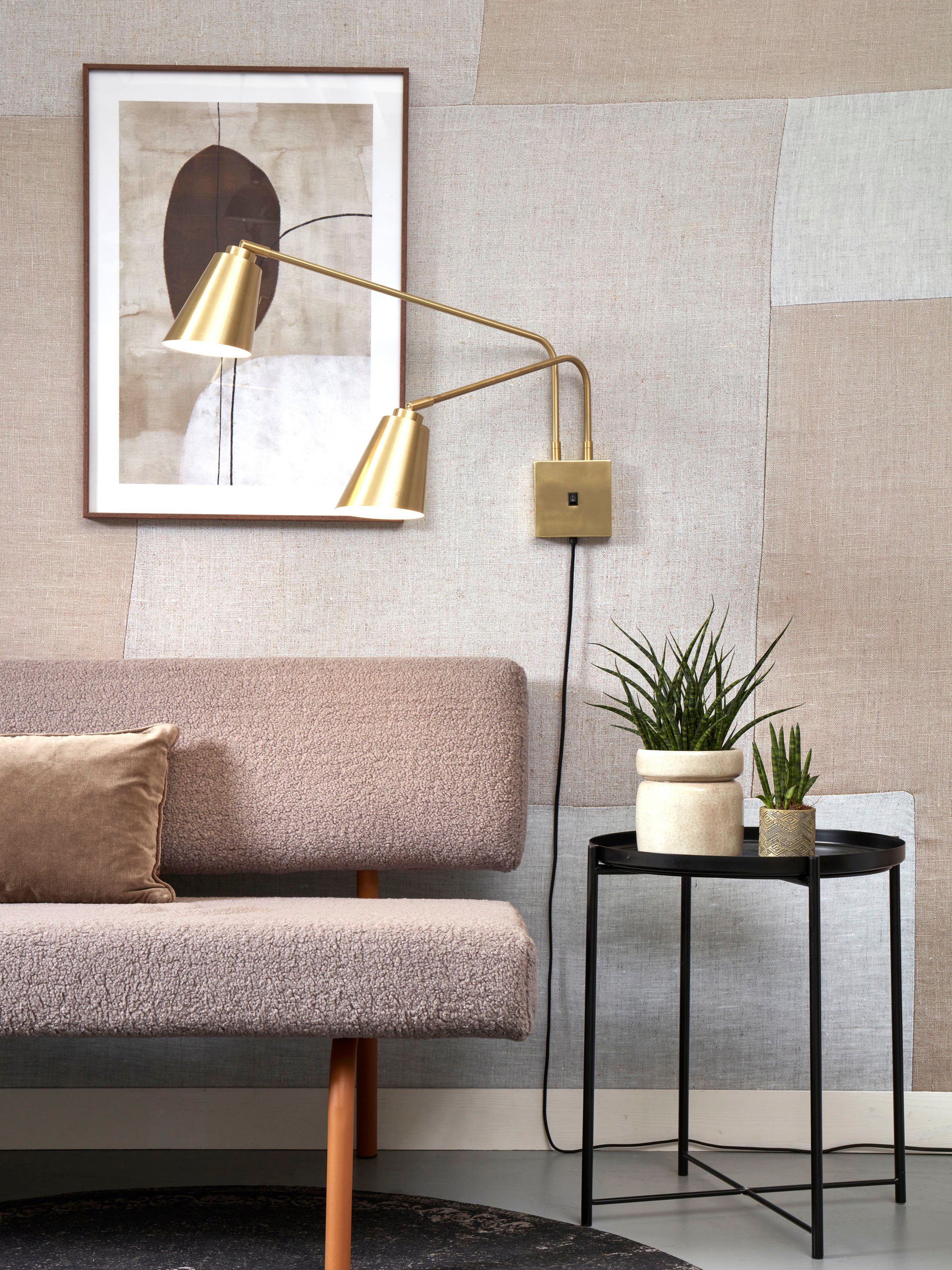 it's About RoMi Wandleuchte BREMEN, LED wechselbar, Bewegbar in alle Richtungen