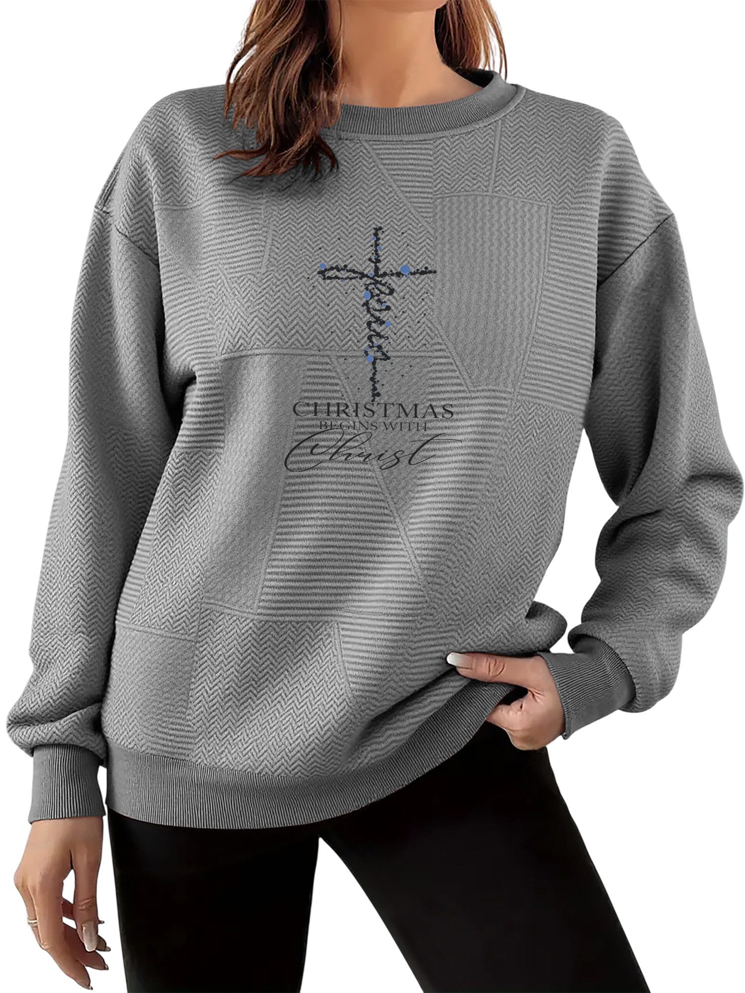 PYLIKE Sweatshirt Lässiger Streetstyle-Pullover für Damen günstig online kaufen
