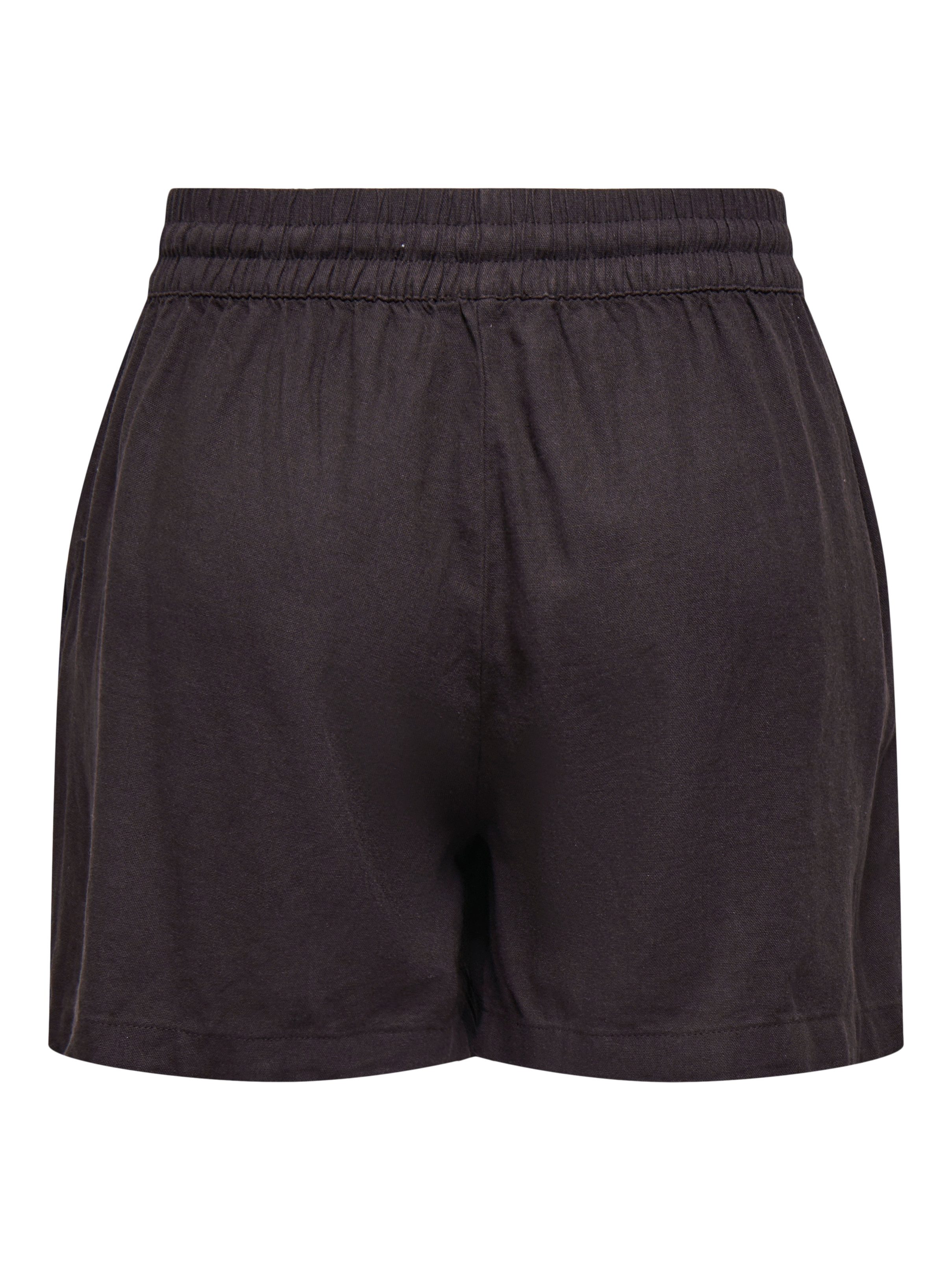 JDY Shorts JDYSAY HW LINEN STRING SHORTS WVN DIA mit Leinen