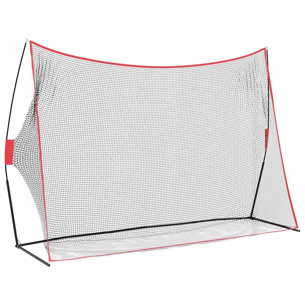 vidaXL Golf-Abschlagmatte Golf Trainingshilfen Schwarz 314 x 92 x 214 cm Polyester (1-St)