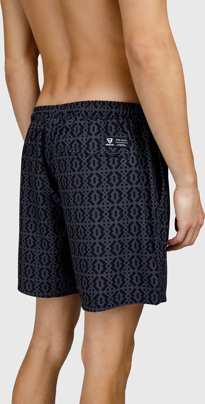 Brunotti Badeshorts High-95 Men Swim Shorts PIRATE BLACK