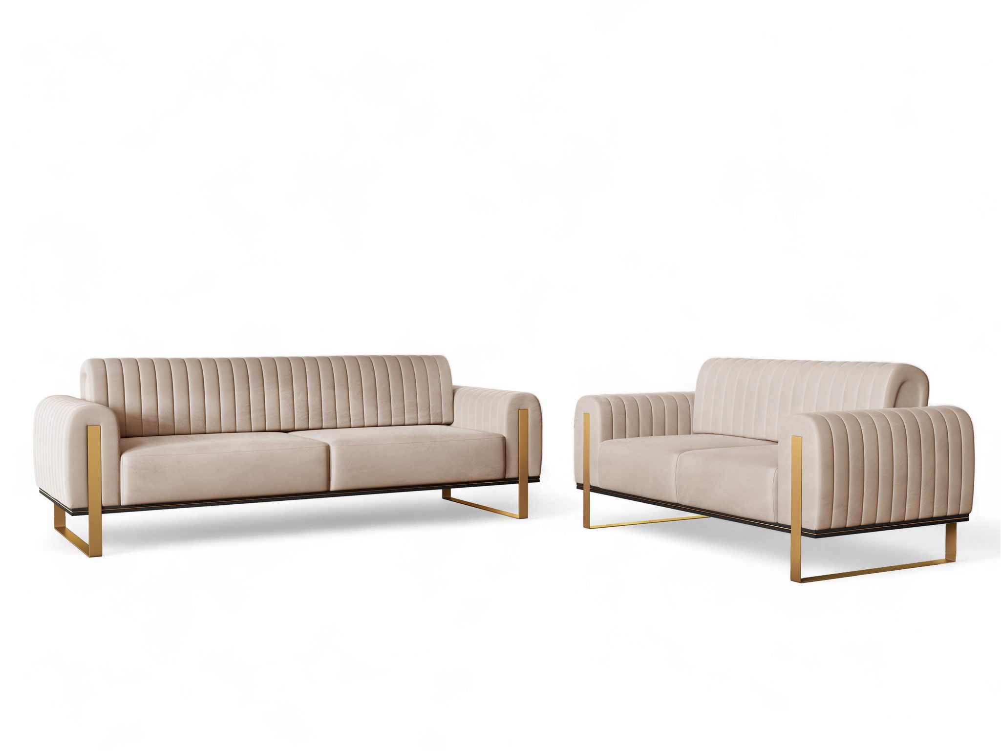 Fun Möbel Polstergarnitur Sofaset Designersofas FUN günstig online kaufen