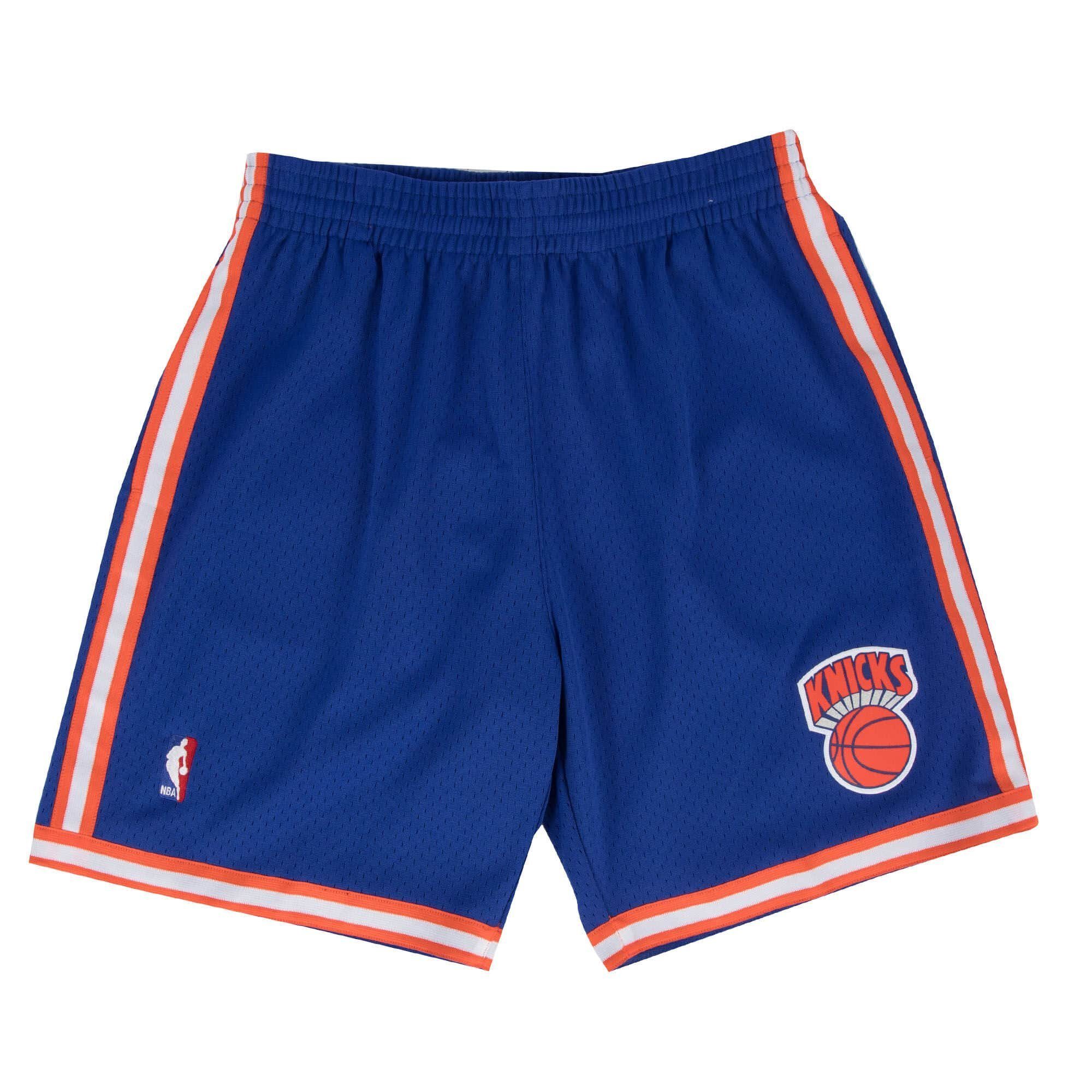 Swingman Road Mitchell New Ness Shorts Knicks York & NBA 199192