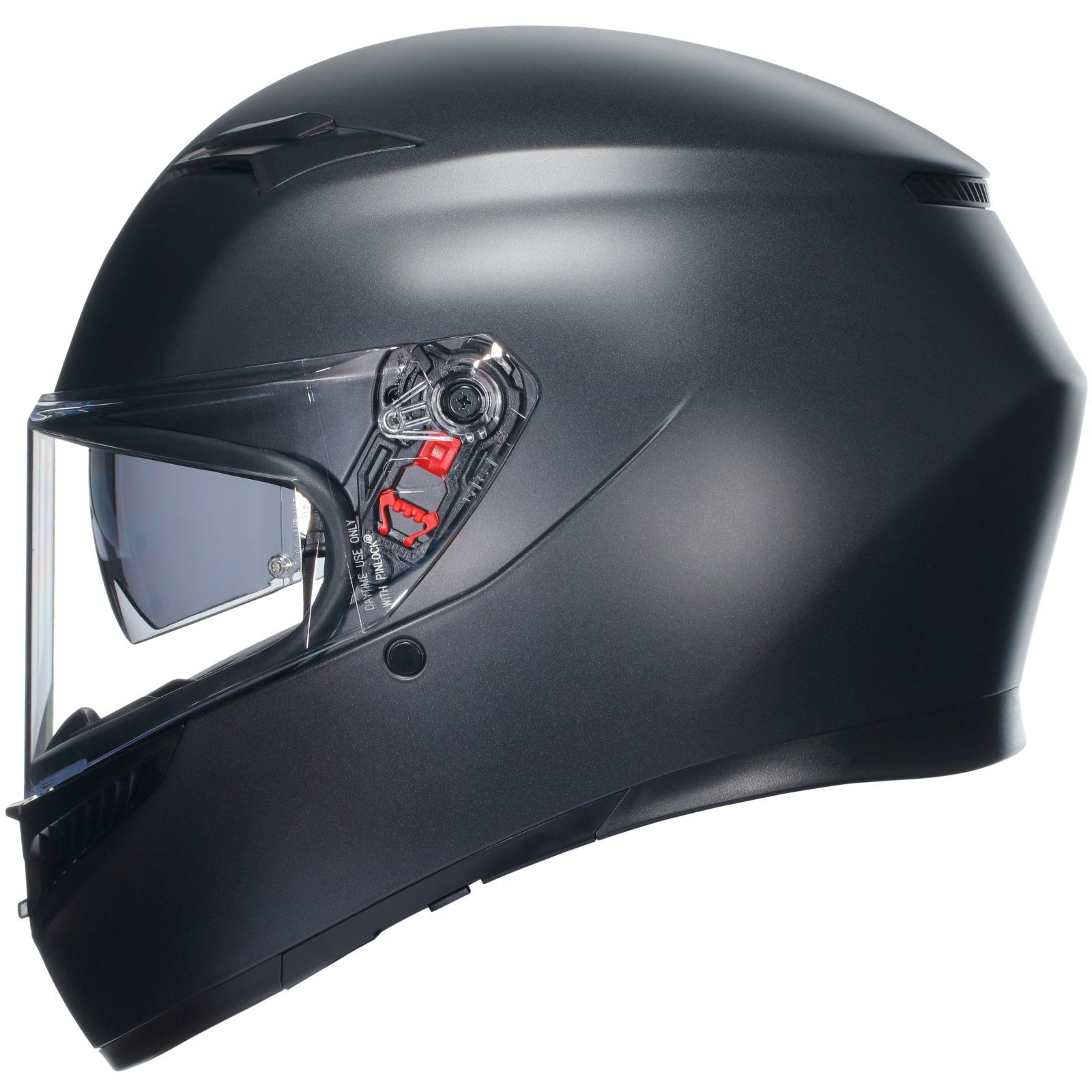 AGV Motorradhelm AGV K3 Integralhelm matt-schwarz M (1er Set)