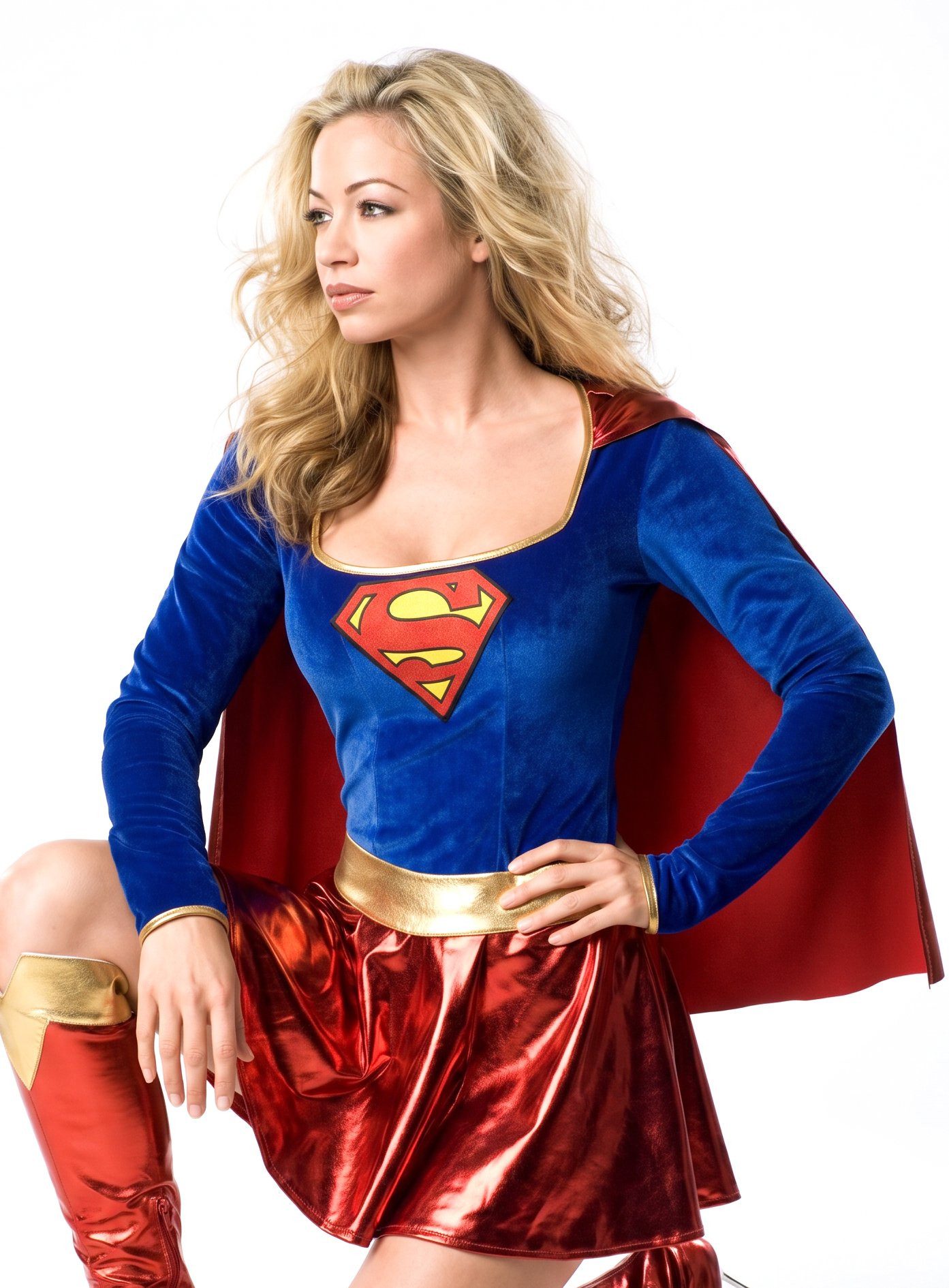 Rubie´s Kostüm Supergirl Kostüm Karneval, Original lizenziertes DC Comcis Supergirl Kostüm