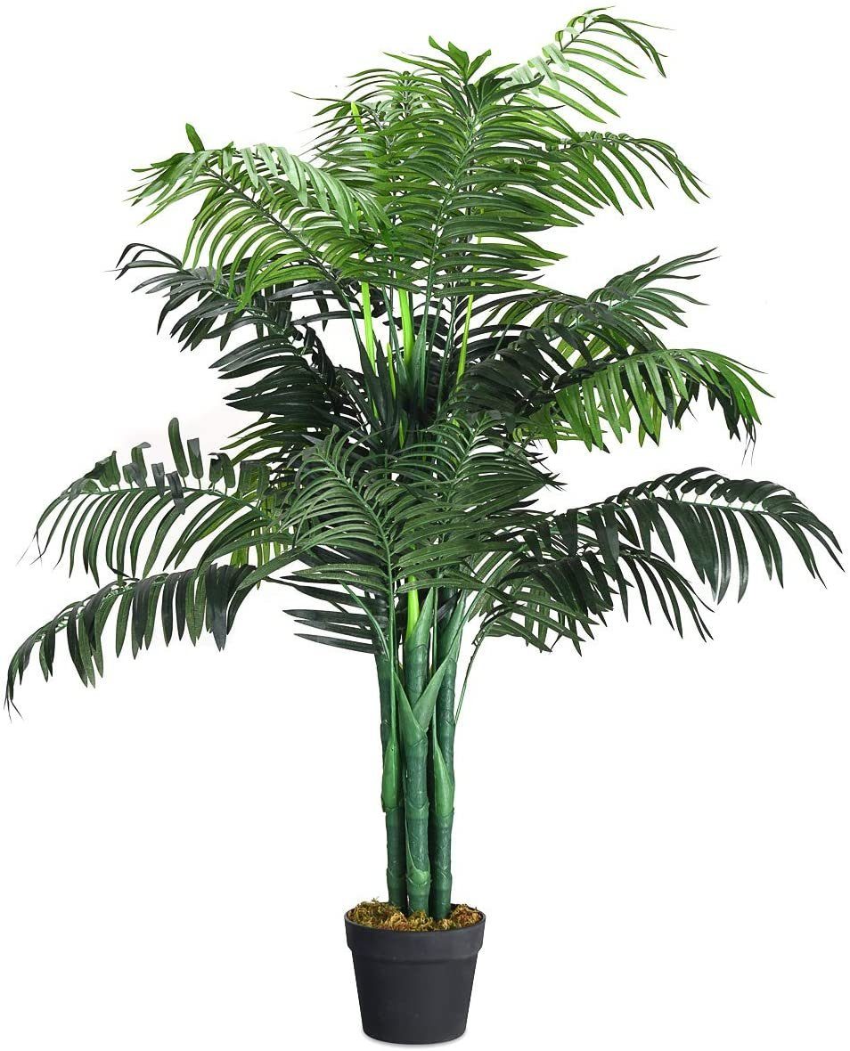 Kunstbaum, COSTWAY, Höhe 110 cm, mit Basistopf