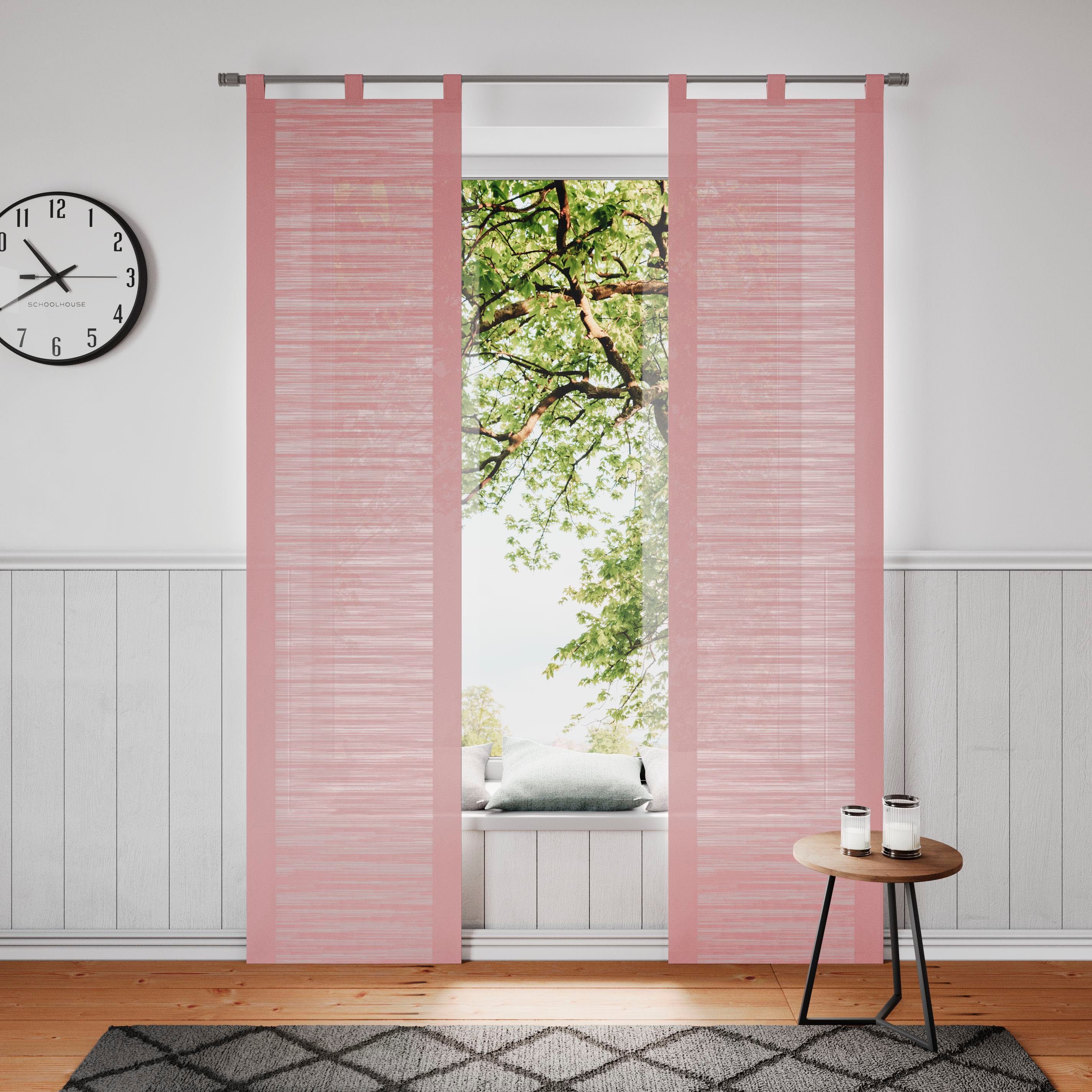 Neutex for you! Schiebegardine Padova (1 St), Schlaufen, halbtransparent, S günstig online kaufen