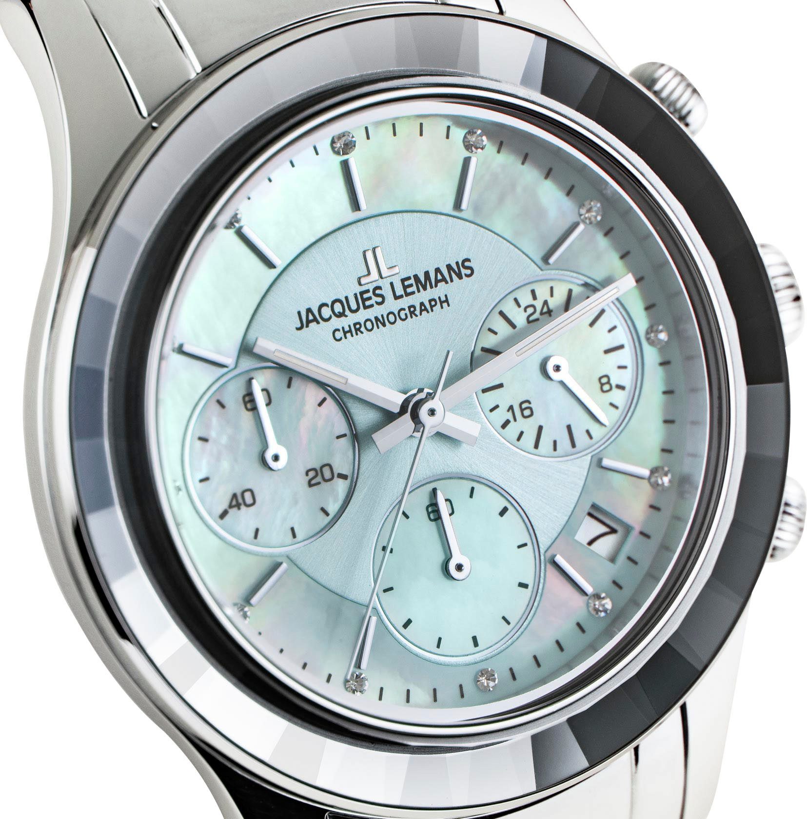 Jacques Lemans Chronograph Venice 1-2151K, Armbanduhr, günstig online kaufen