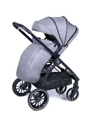 Coletto Kombi-Kinderwagen Nuvo 5 in 1 inkl. Sportsitz, Autositz, Iso und Zubehör in 3 Farben