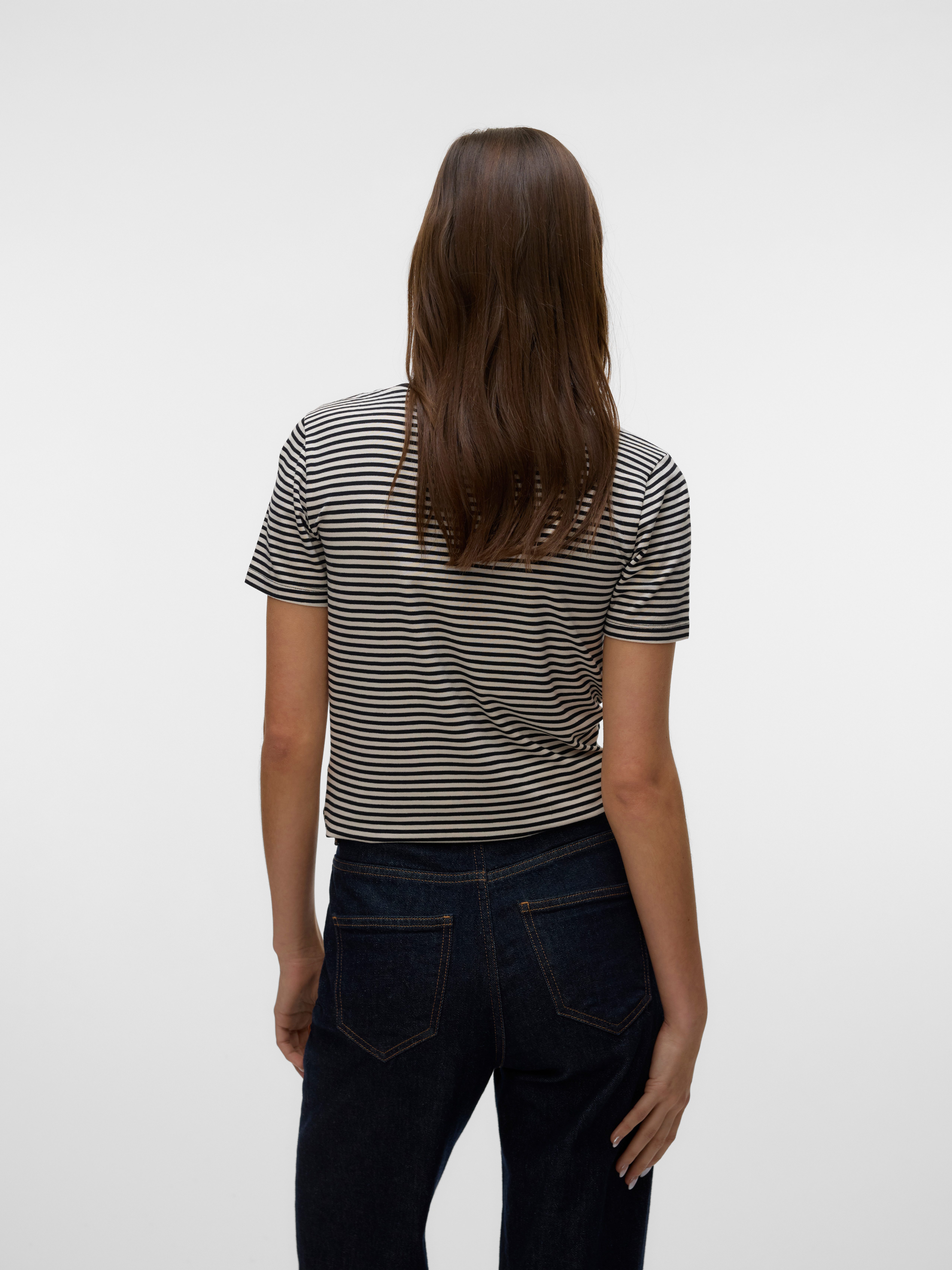 Vero Moda V-Shirt VMPEPPER SS V-NECK T-SHIRT VMA NOOS