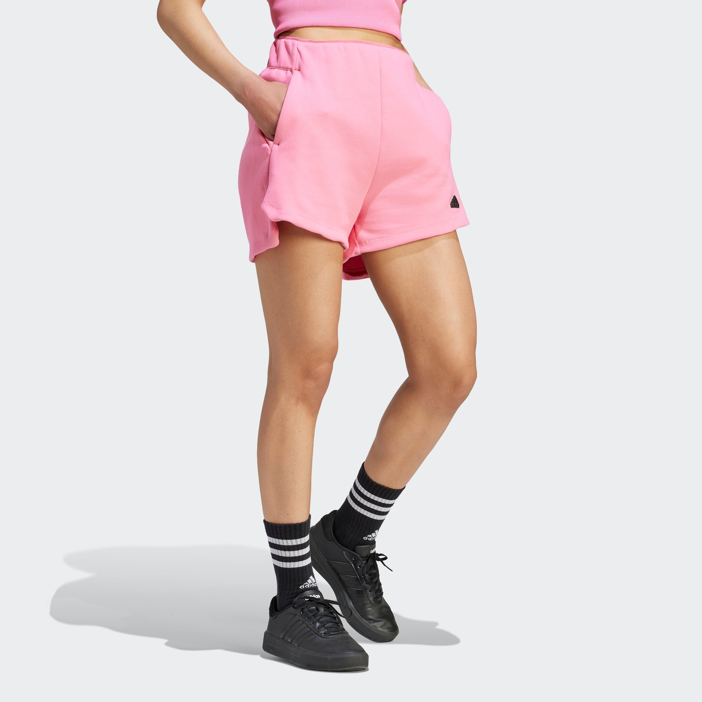 adidas Sportswear Shorts W Z.N.E. SHORT Fusion (1-tlg) Pink