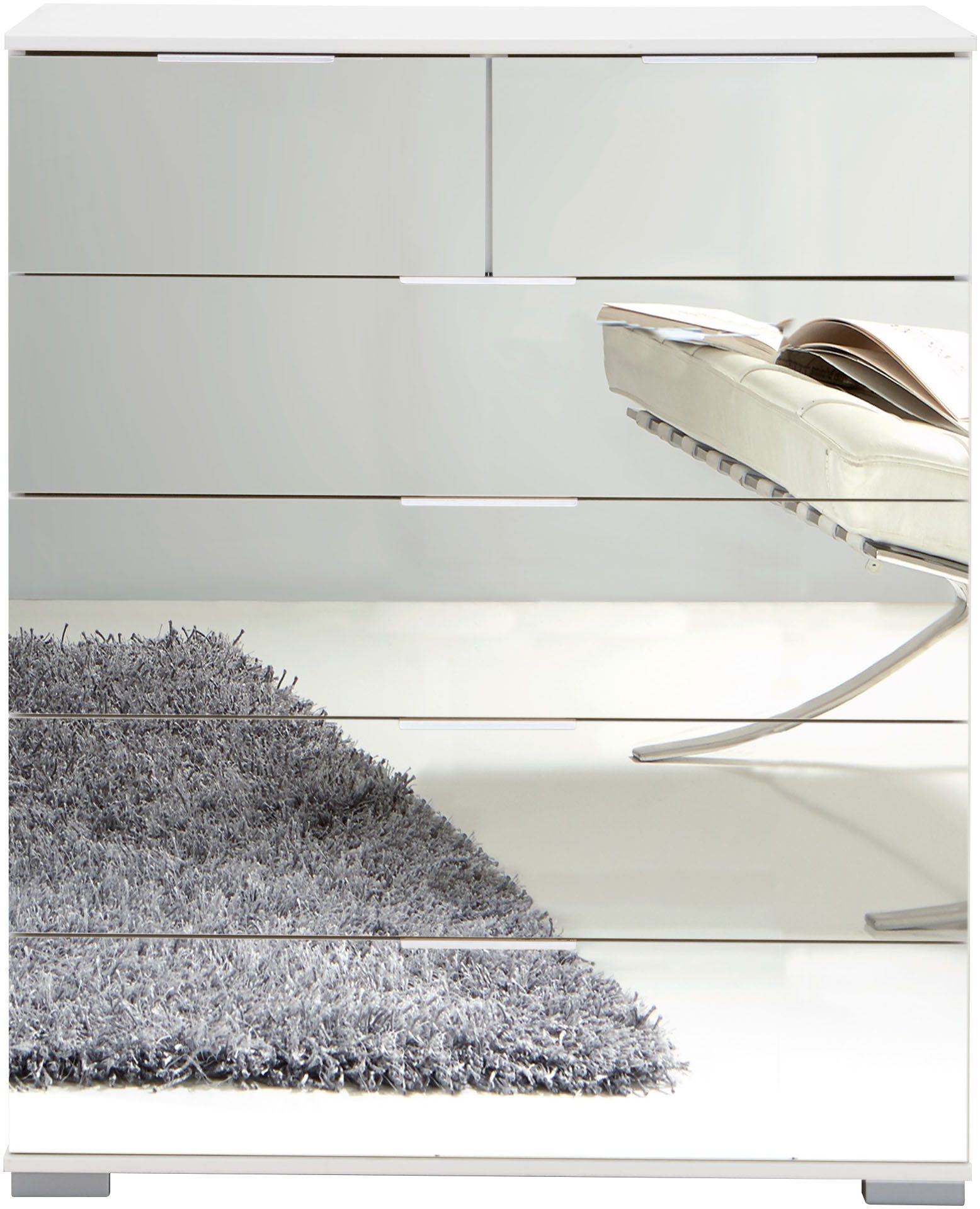 Wimex Schubkastenkommode Easy, mit Glas- oder Spiegelfront