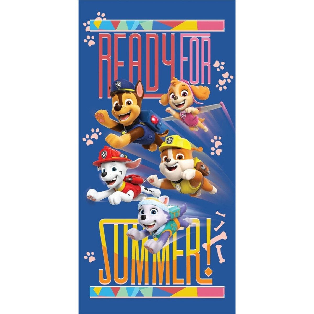 PAW PATROL Strandtuch Handtuch für Kinder – Badetuch 70x140 cm aus Polyeste günstig online kaufen