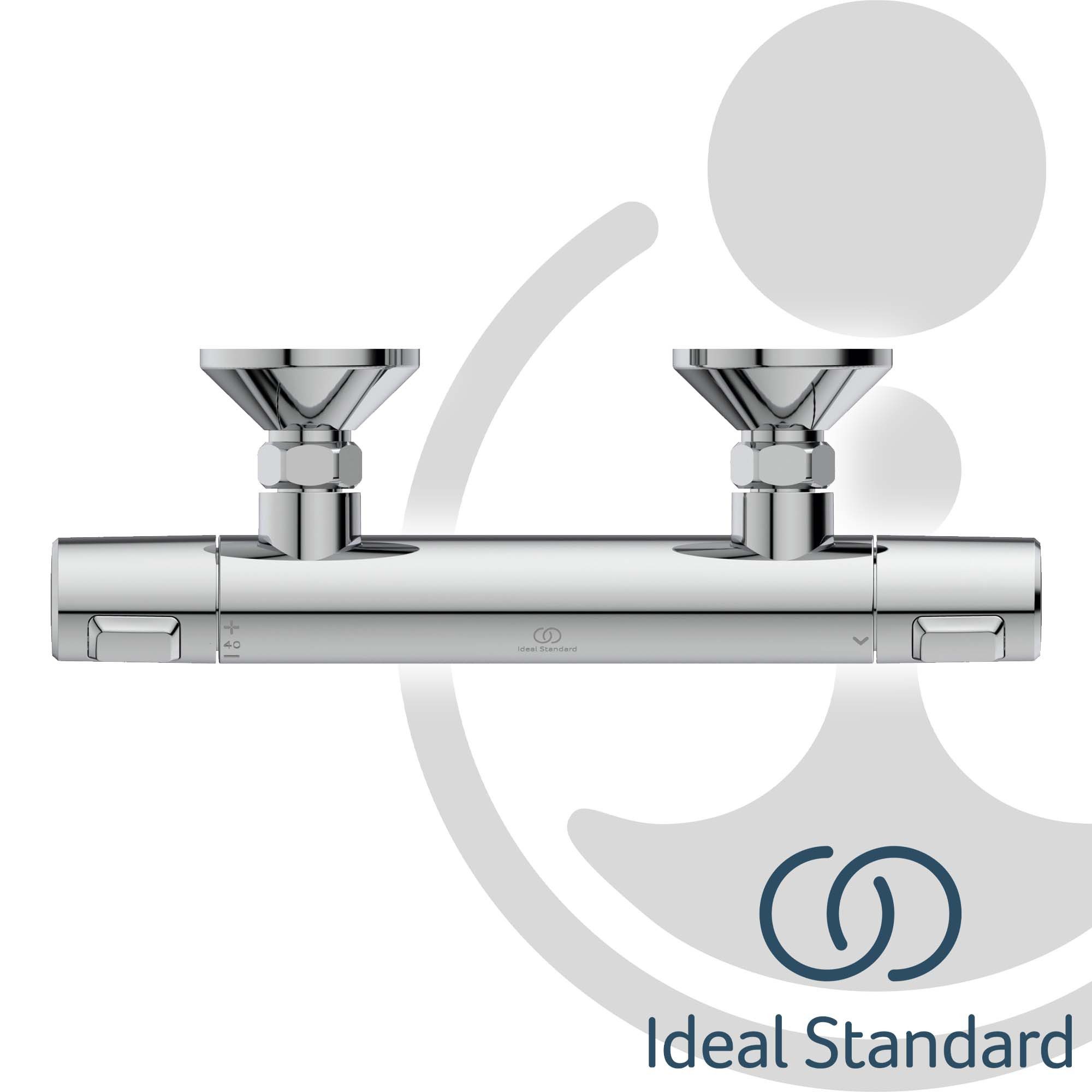 Ideal Standard Duscharmatur Standard Ceratherm T25 Brausethermostat Duscharmatur - Aufputz