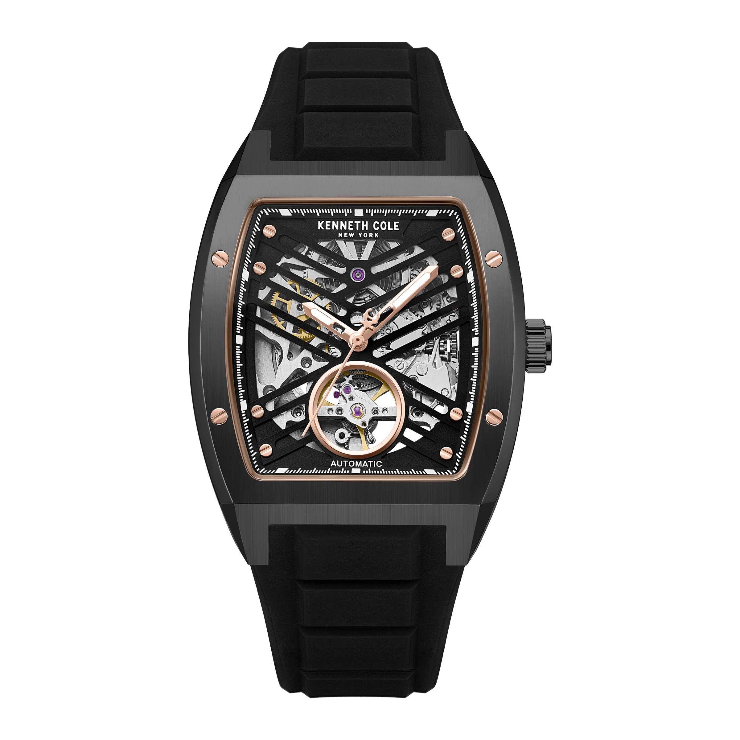 Kenneth Cole Automatikuhr Automatikuhr Herrenuhr 52,5 mm Automatik Herren