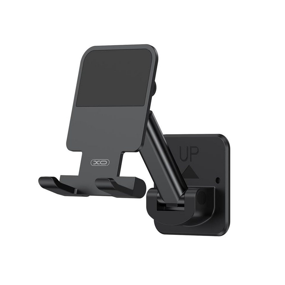 XO Standhalter C99 Handy-Wandhalterung bis 7 Zoll Smartphones schwarz  Smartphone-Halterung
