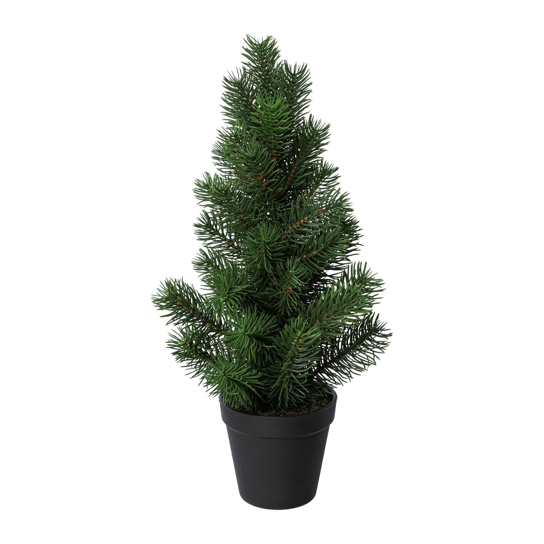 Kunstbaum Künstlicher TANNENBAUM im TOPF. Weihnachtsbaum, Kunsttanne ca 43cm., Gasper, Höhe 43.00 cm