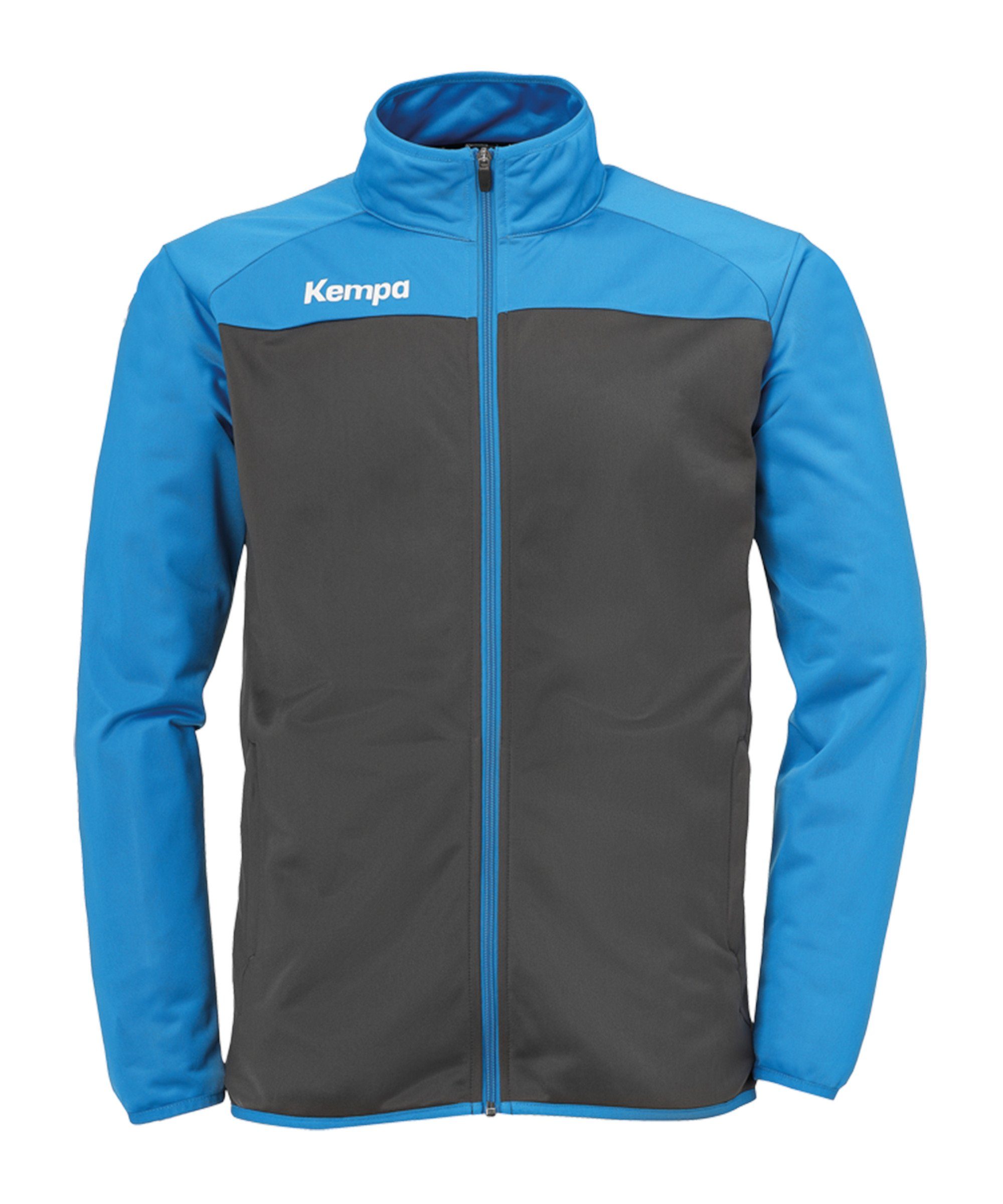 Kempa Sweatjacke Kempa Prime Polyesterjacke Kids Dunkel Polyester
