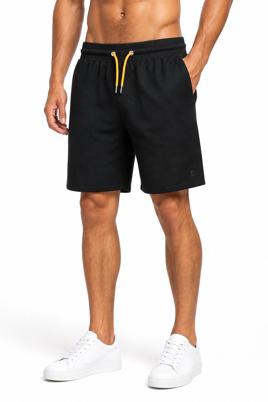 Geographical Norway Bermudas Sweatshorts + Kordelzug bequeme Freizeit Shorts Bermuda leicht sommer