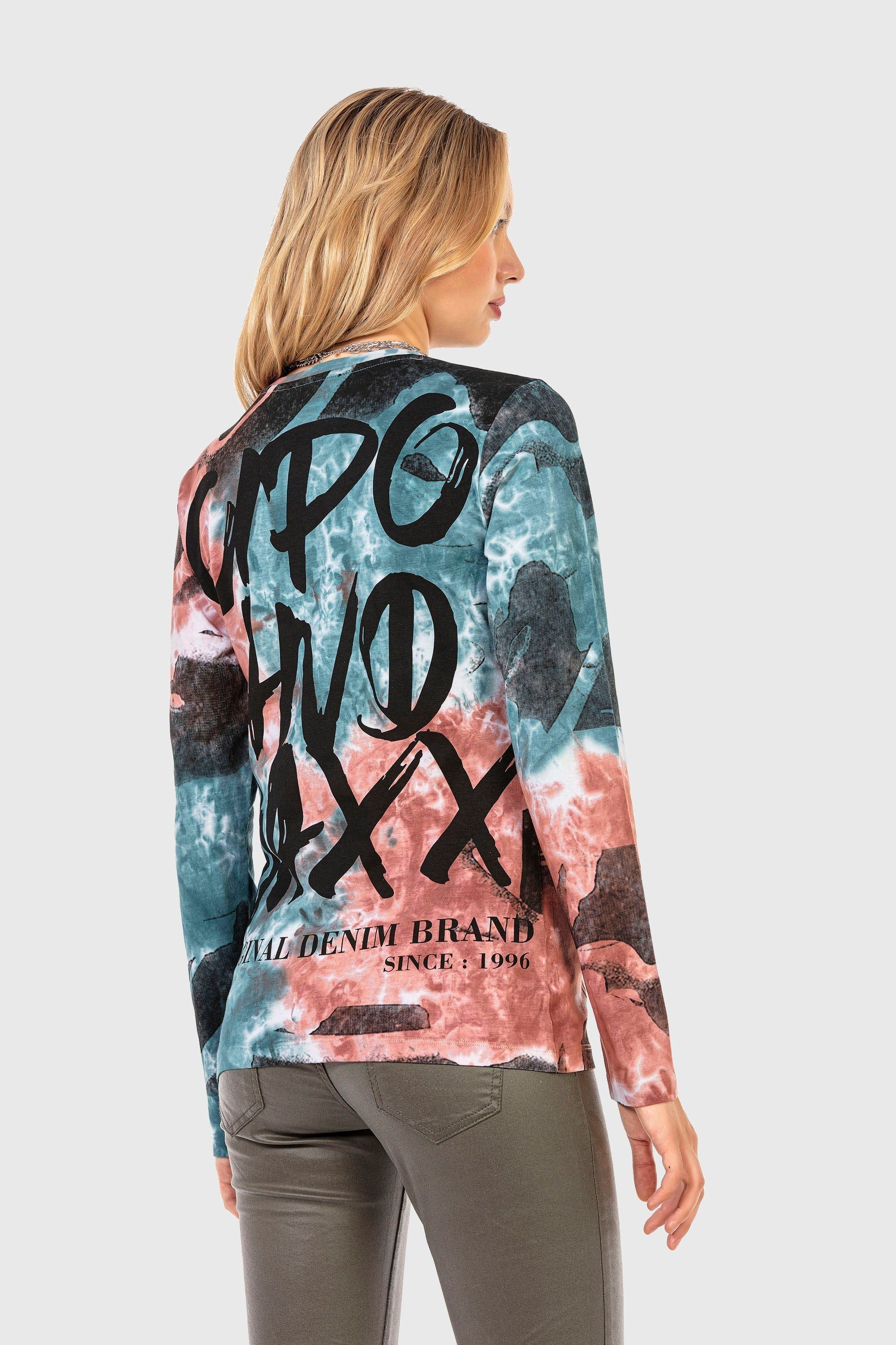 Cipo & Baxx Sweatshirt SWEATSHIRT (1-tlg) komfortablen Stil günstig online kaufen