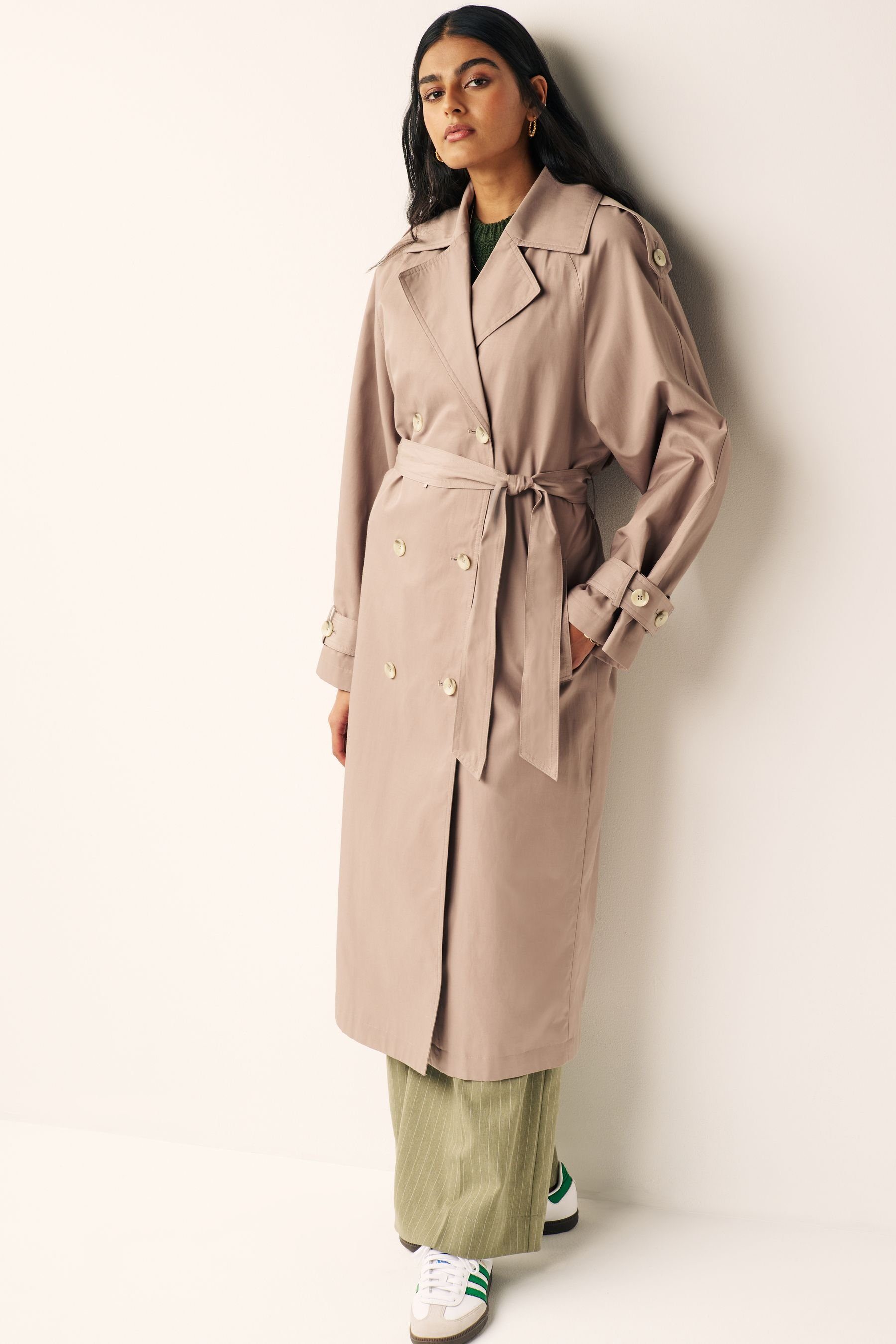 Next Trenchcoat (1-tlg) Wasserabweisender Trenchcoat